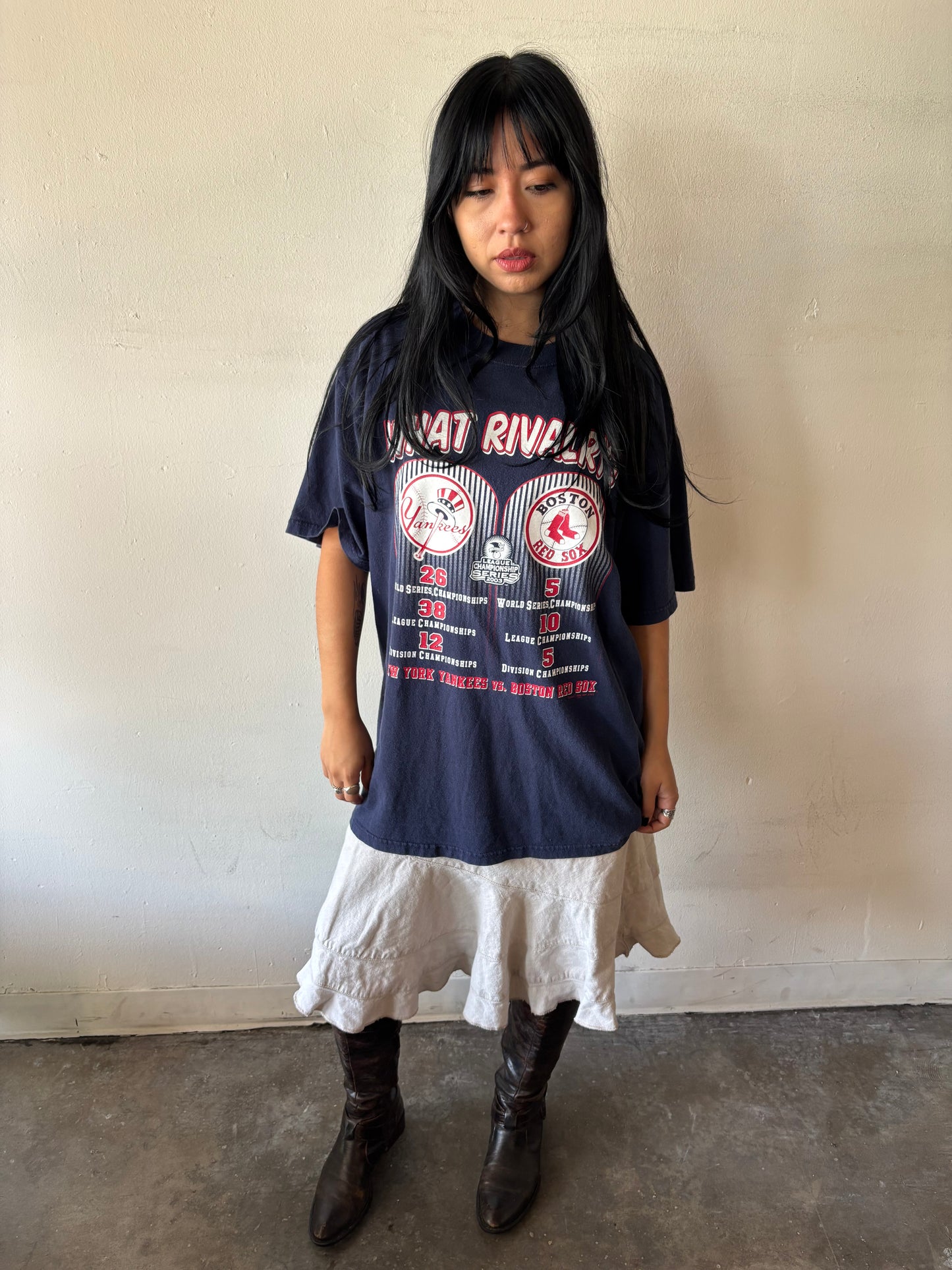 Vintage NY Yankees & Boston Red Sox Shirt Rivalry Shirt