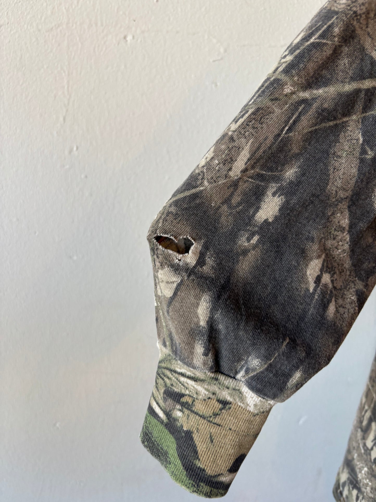 Reworked Harley Davidson Camo Shirt
