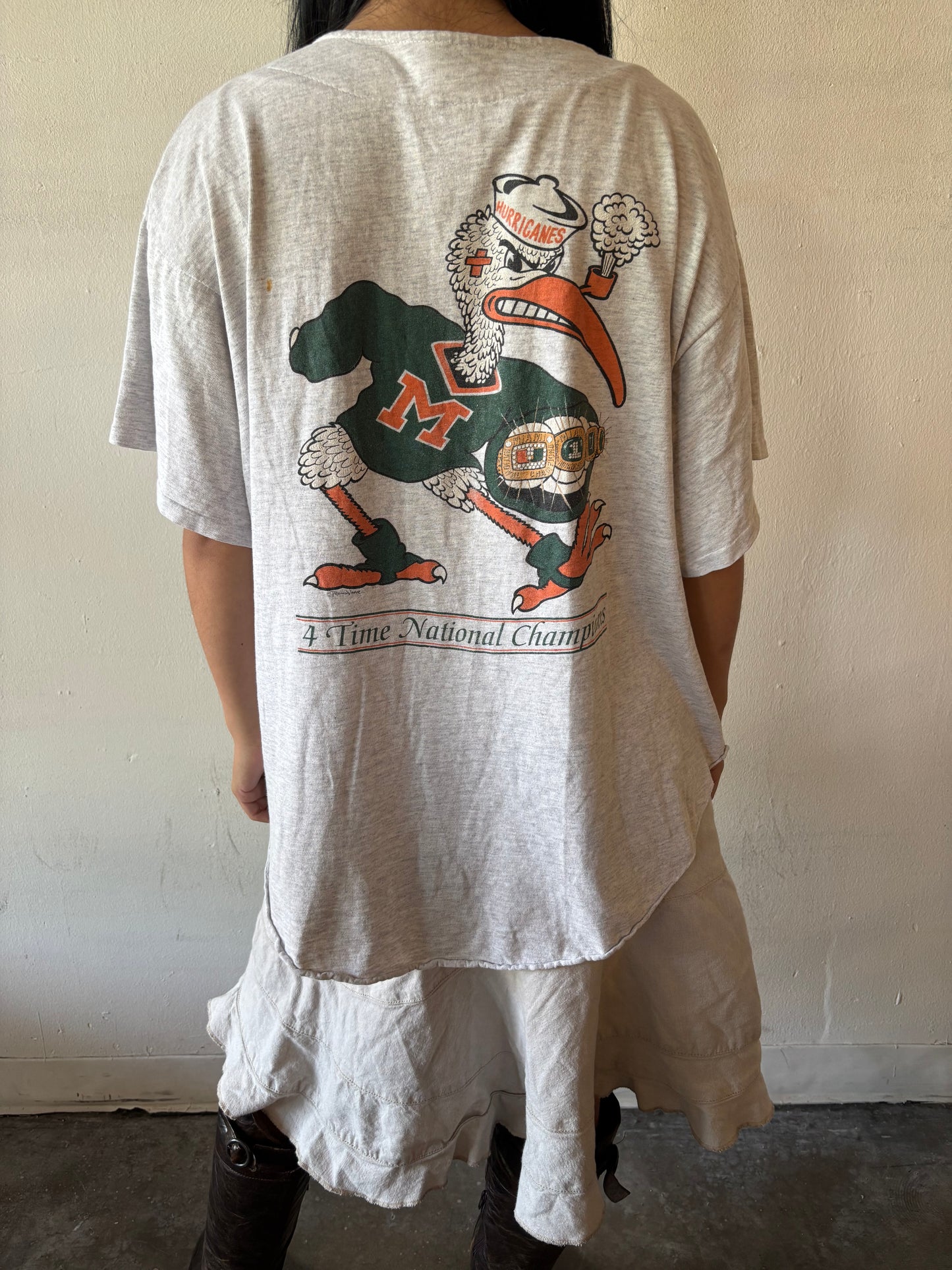 Vintage Miami Hurricanes Jersey Shirt
