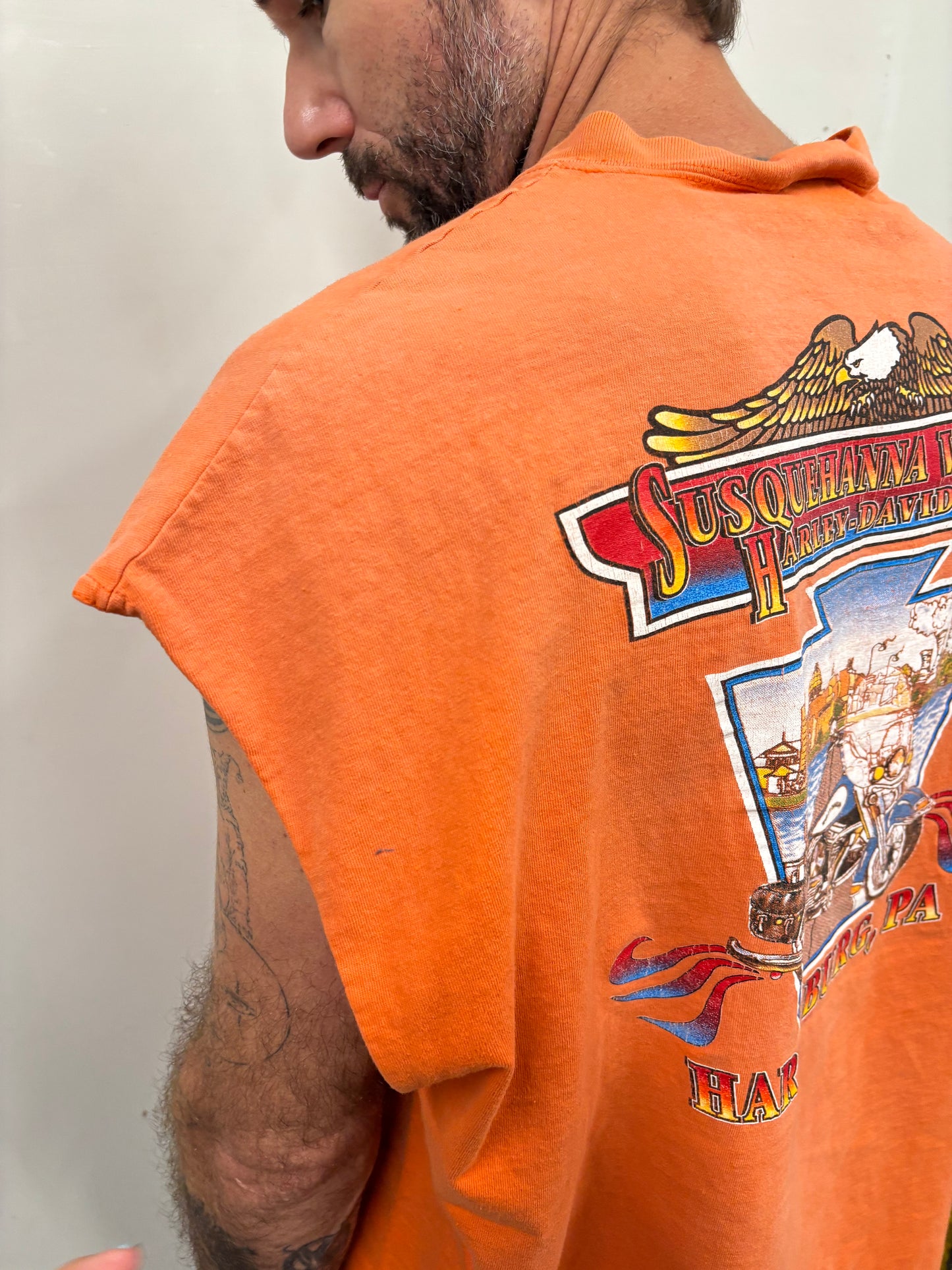 Vintage Harley Davidson Tank