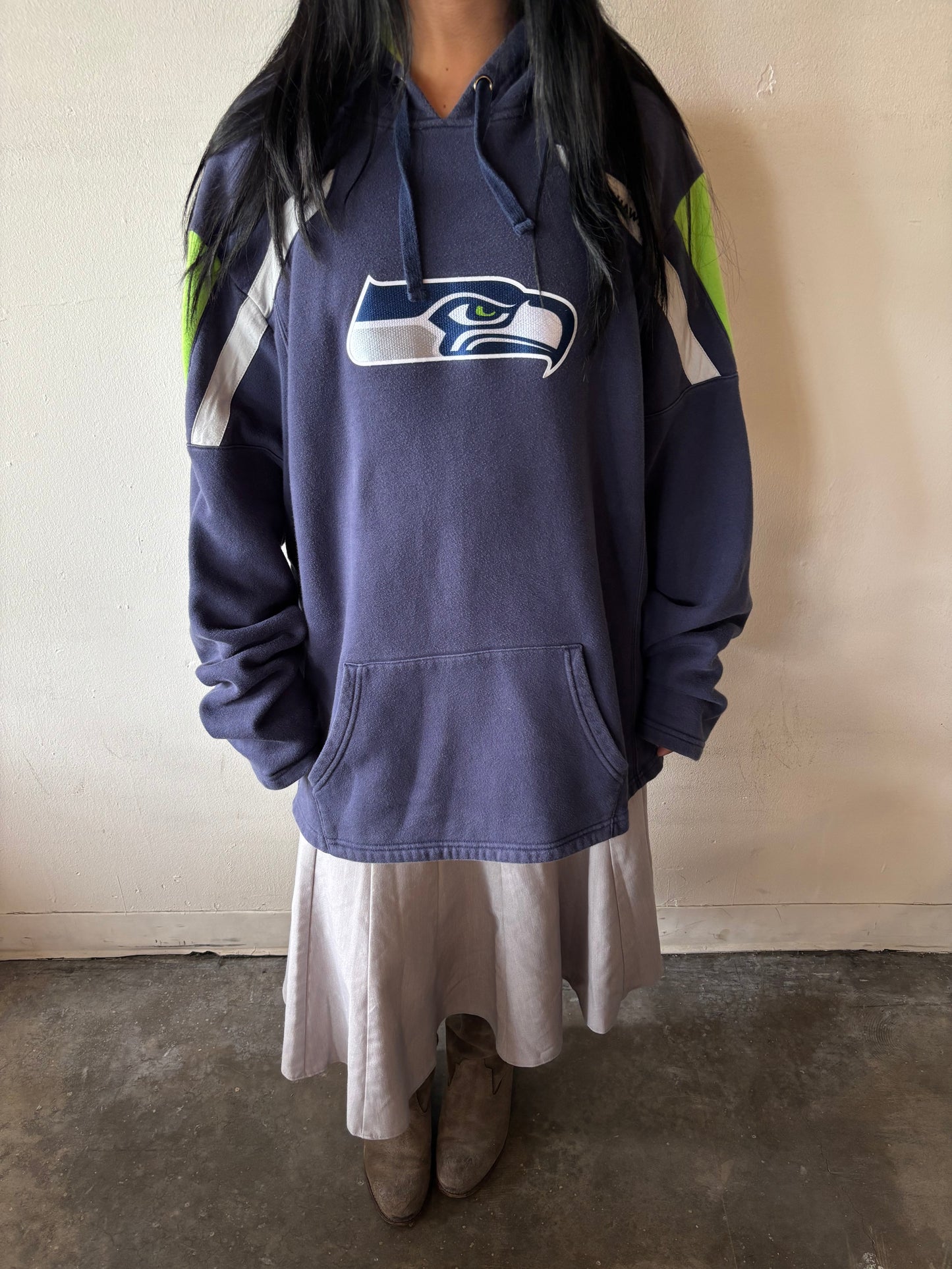 Vintage Seattle Seahawks Hoodie