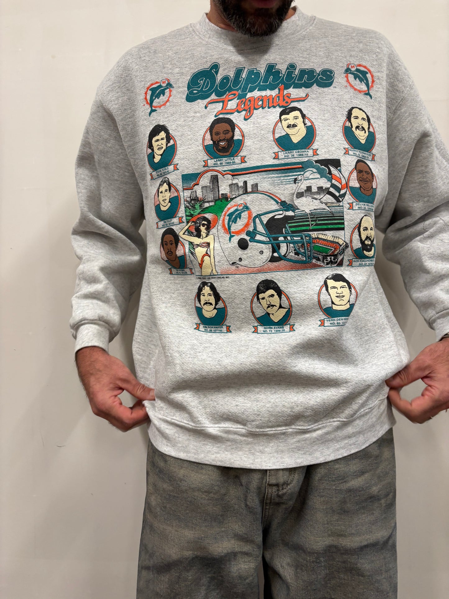 Vintage Miami Dolphins Crewneck