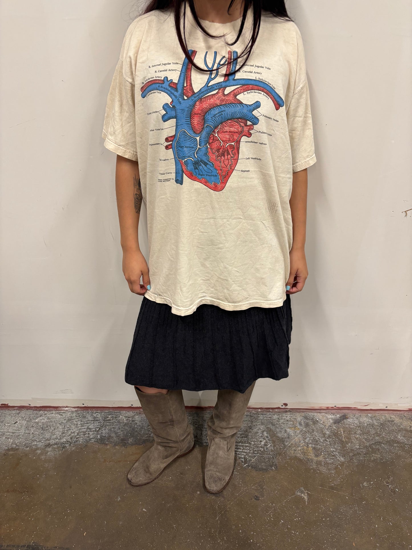 Vintage Heart Anatomy Shirt