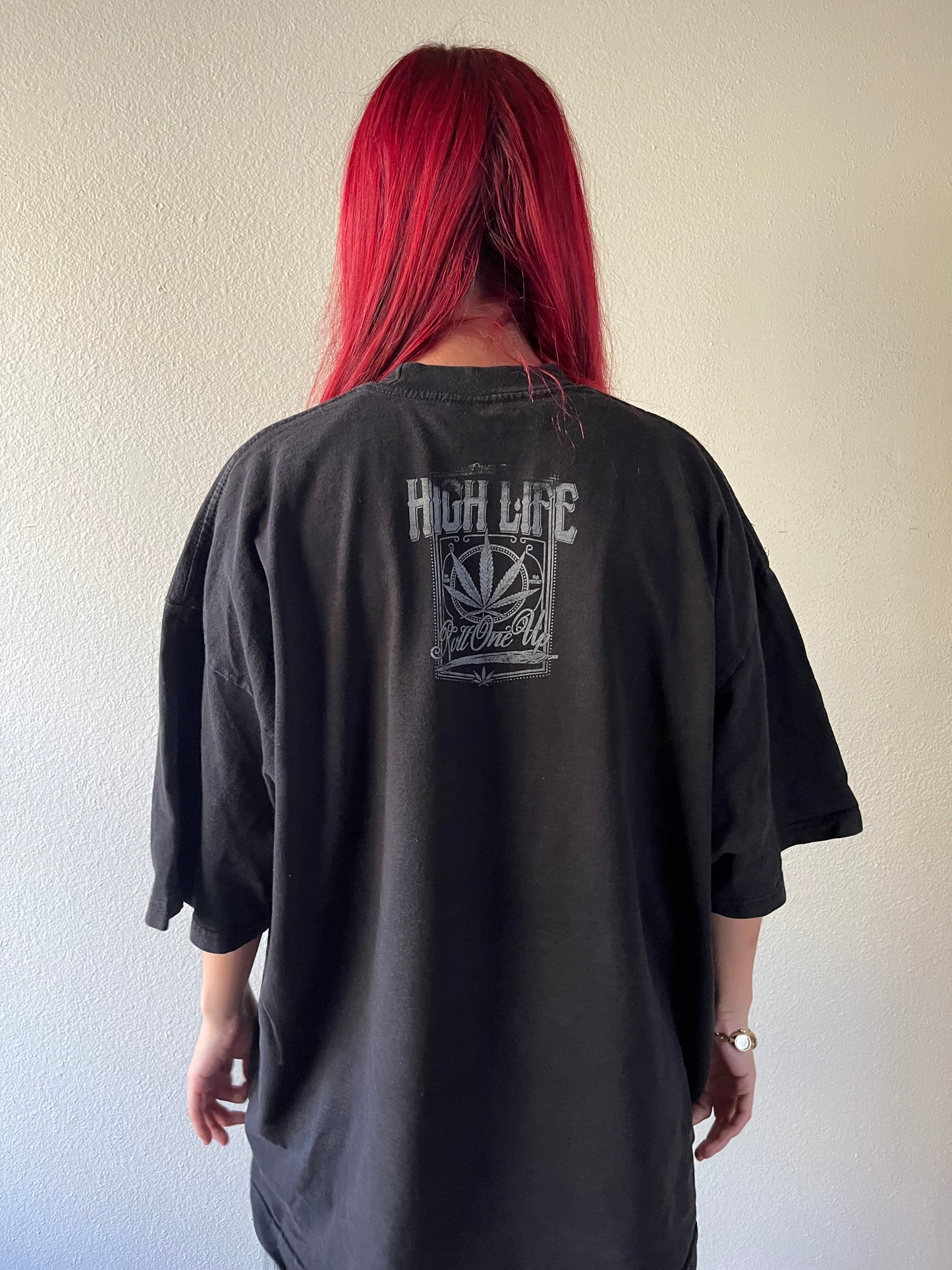 Vintage High Life Roll One Up Weed Shirt