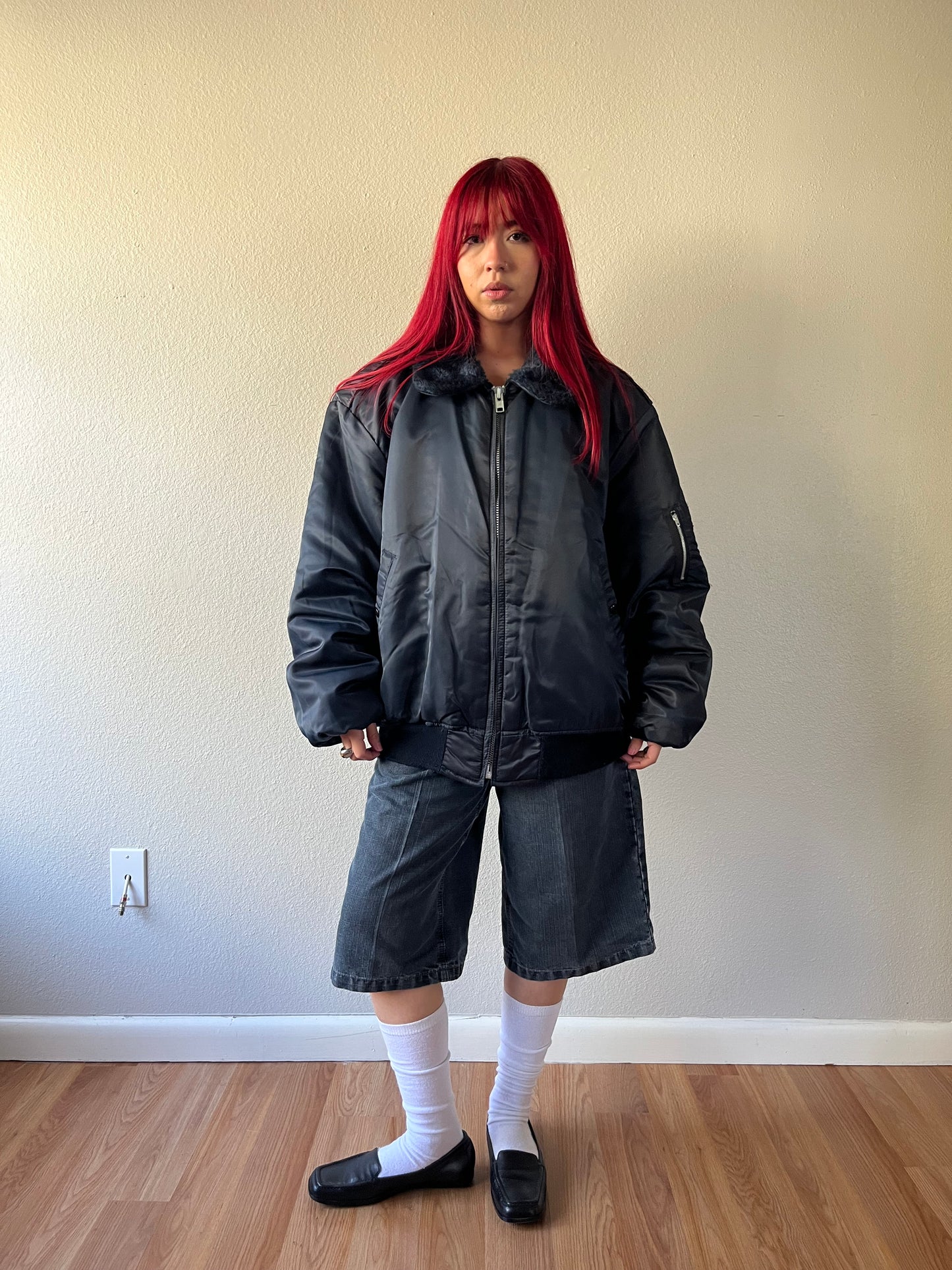 Vintage Dickies Bomber Puffer Jacket