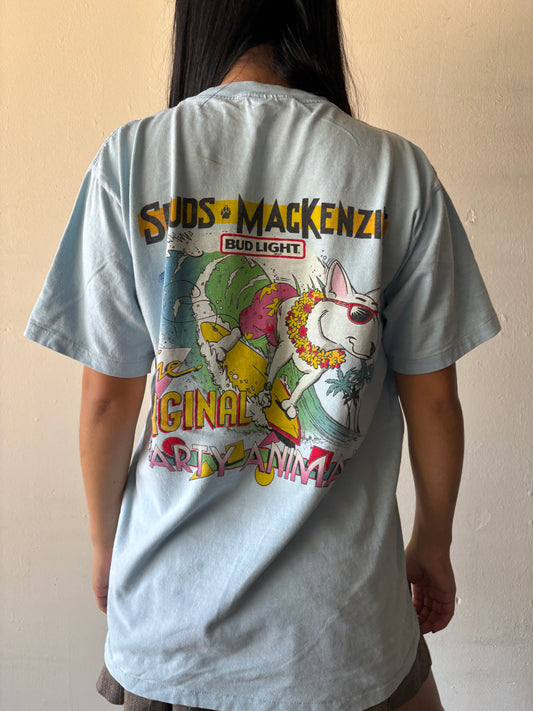 Vintage Bud Light Spuds Mackenzie Beer Shirt