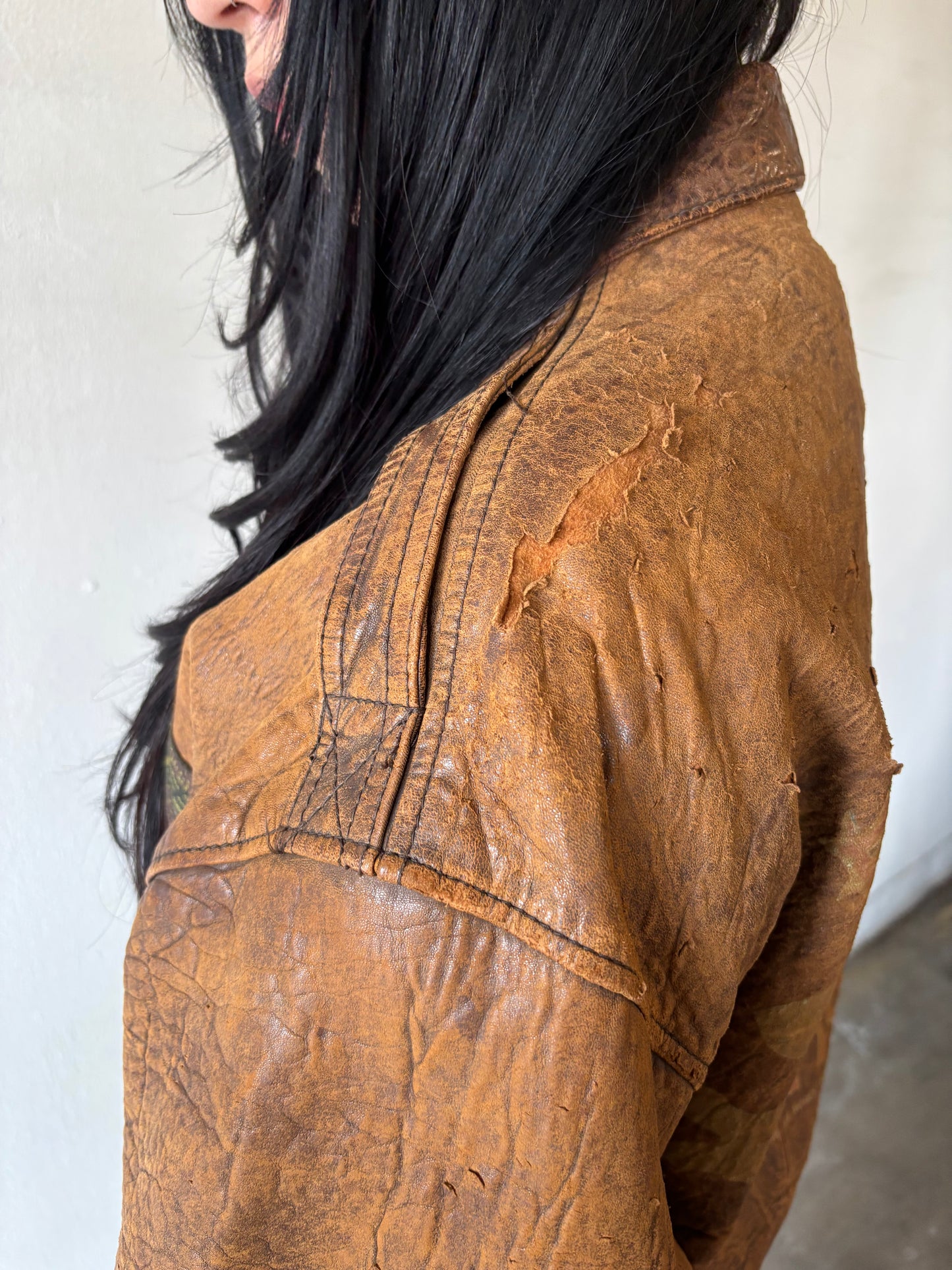 Vintage Avirex Flight Leather Jacket