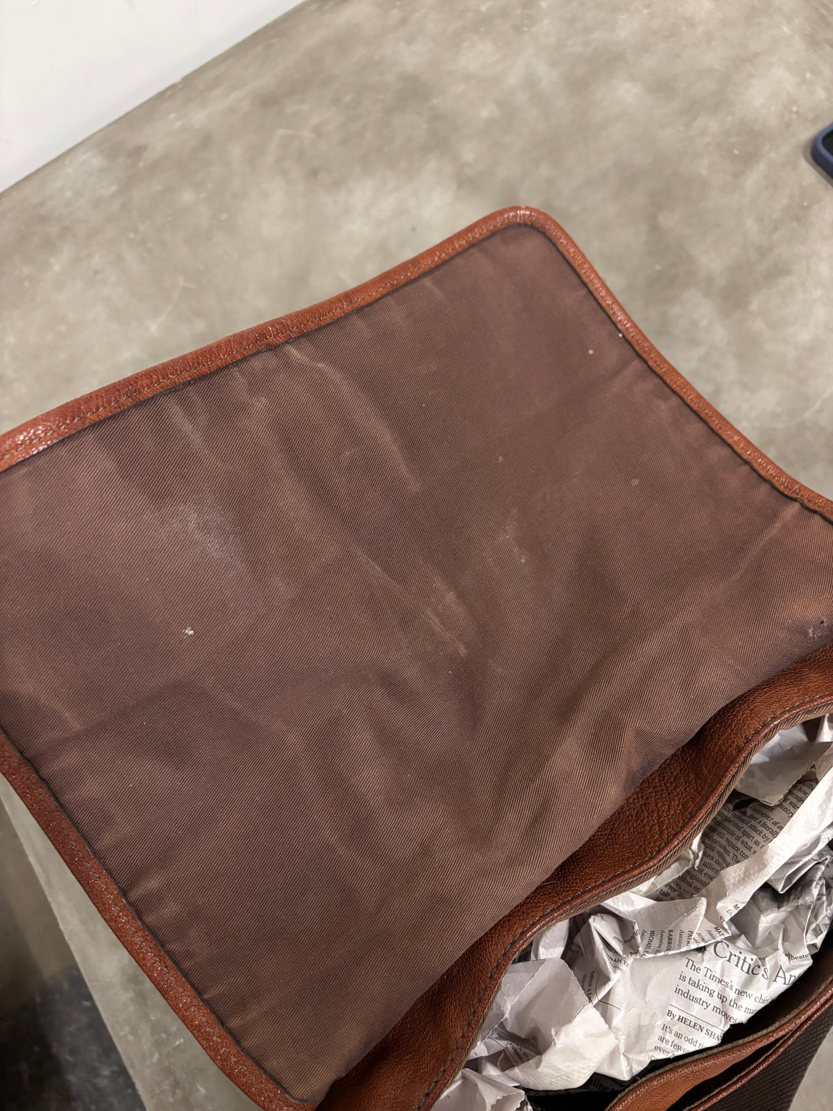 Fossil Leather Bag