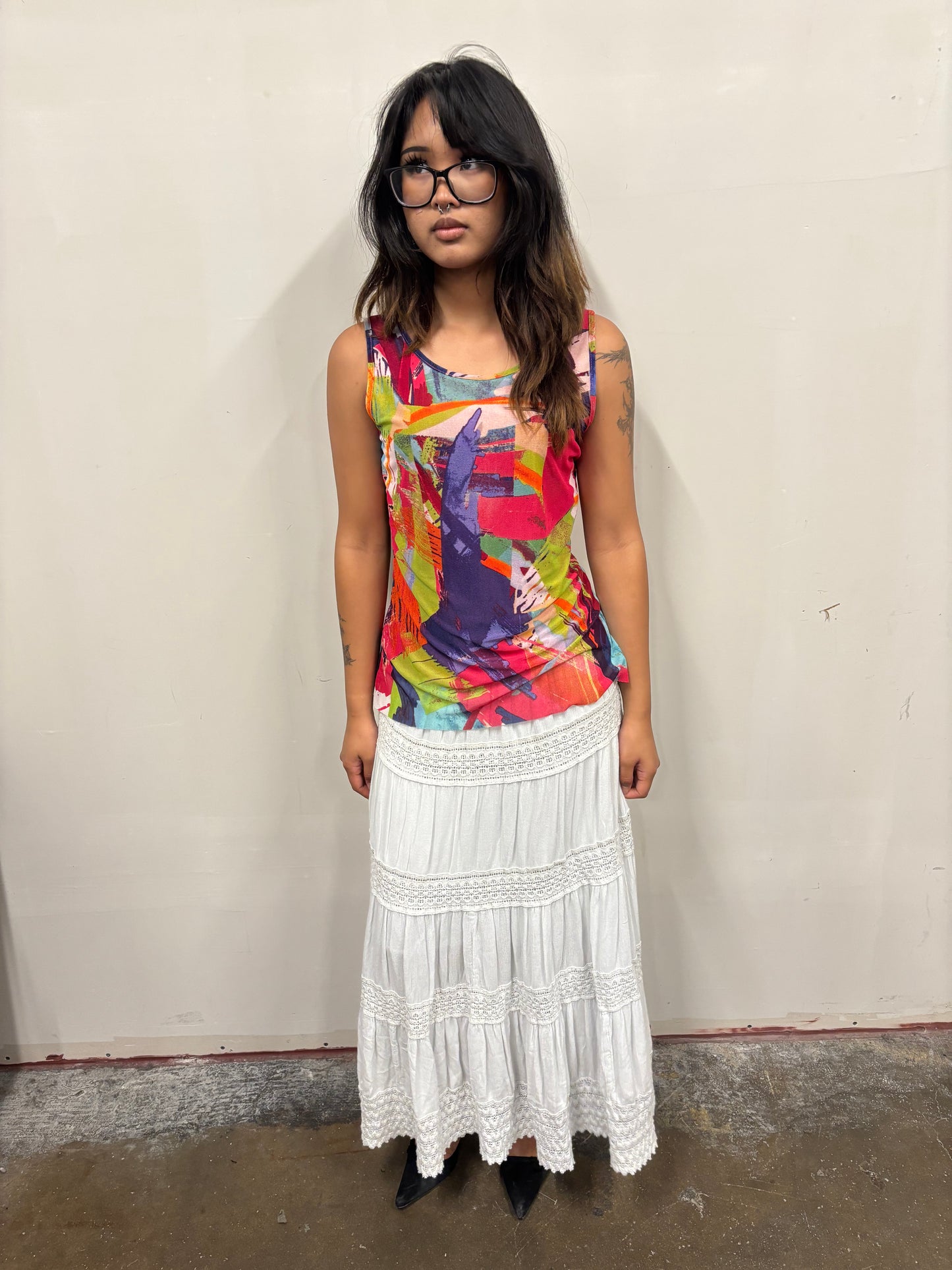 Pleats Collection Abstract Top