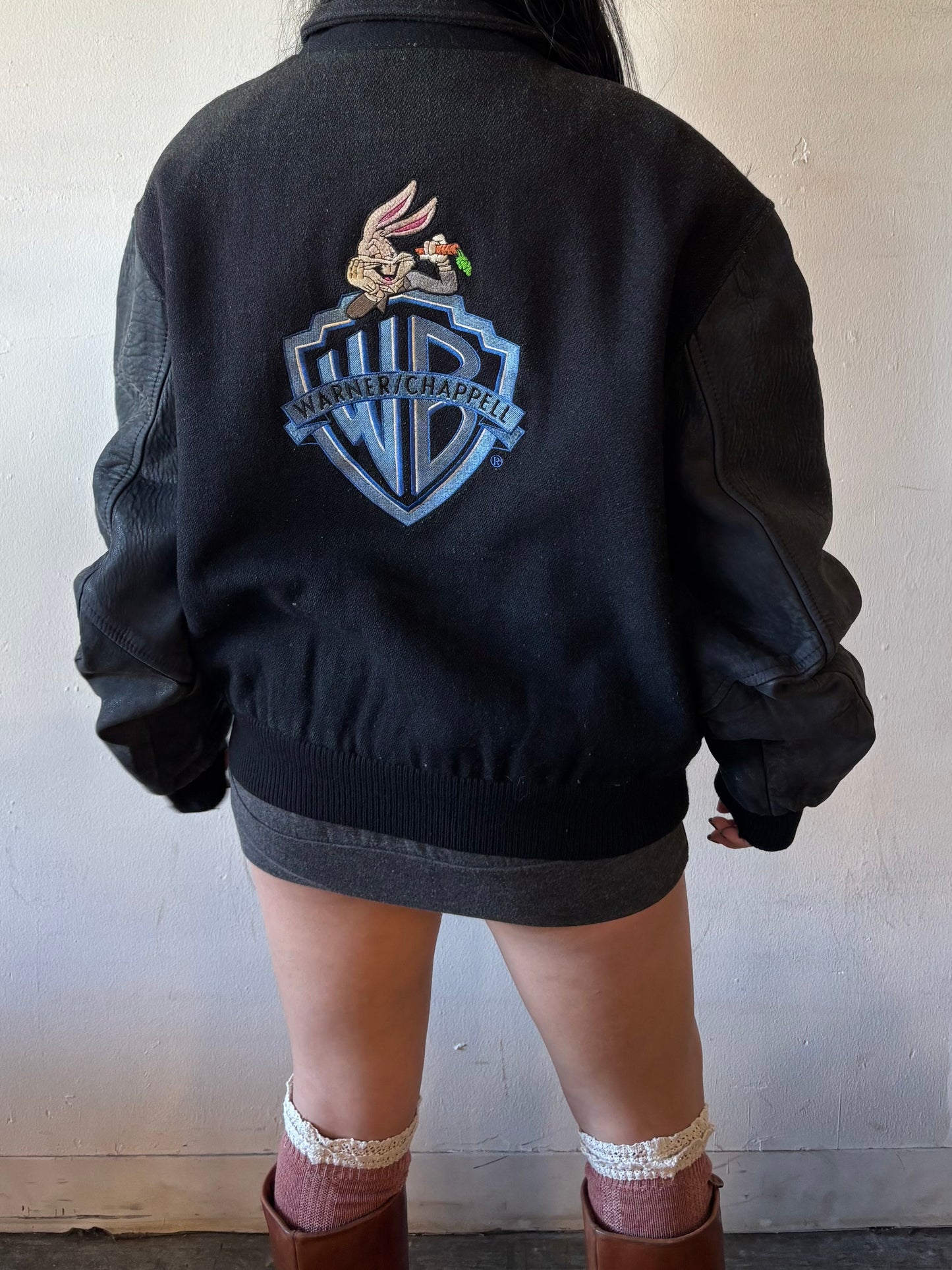Vintage Warner Bros Varsity Jacket