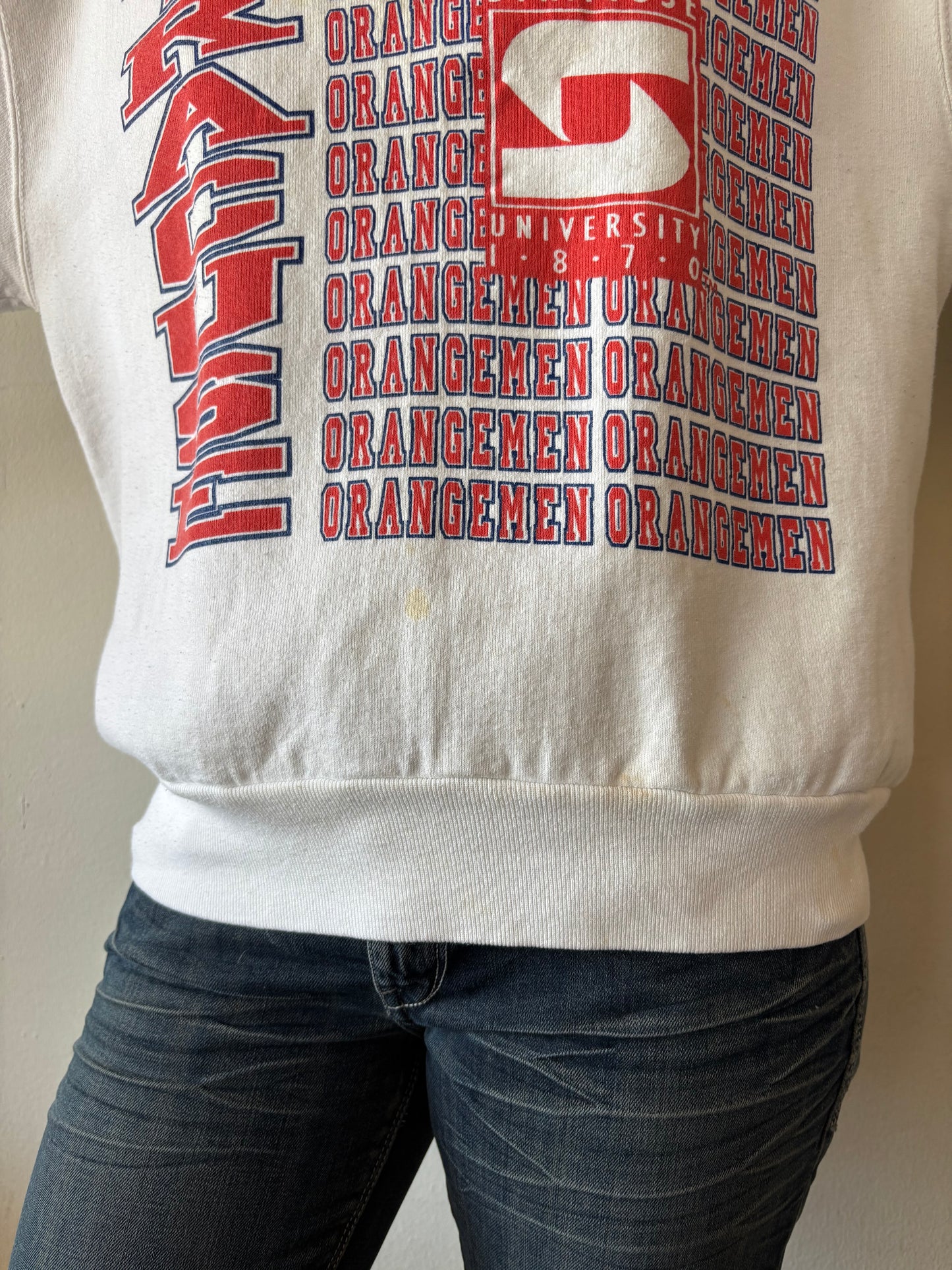 Vintage Syracuse Orangemen Crewneck