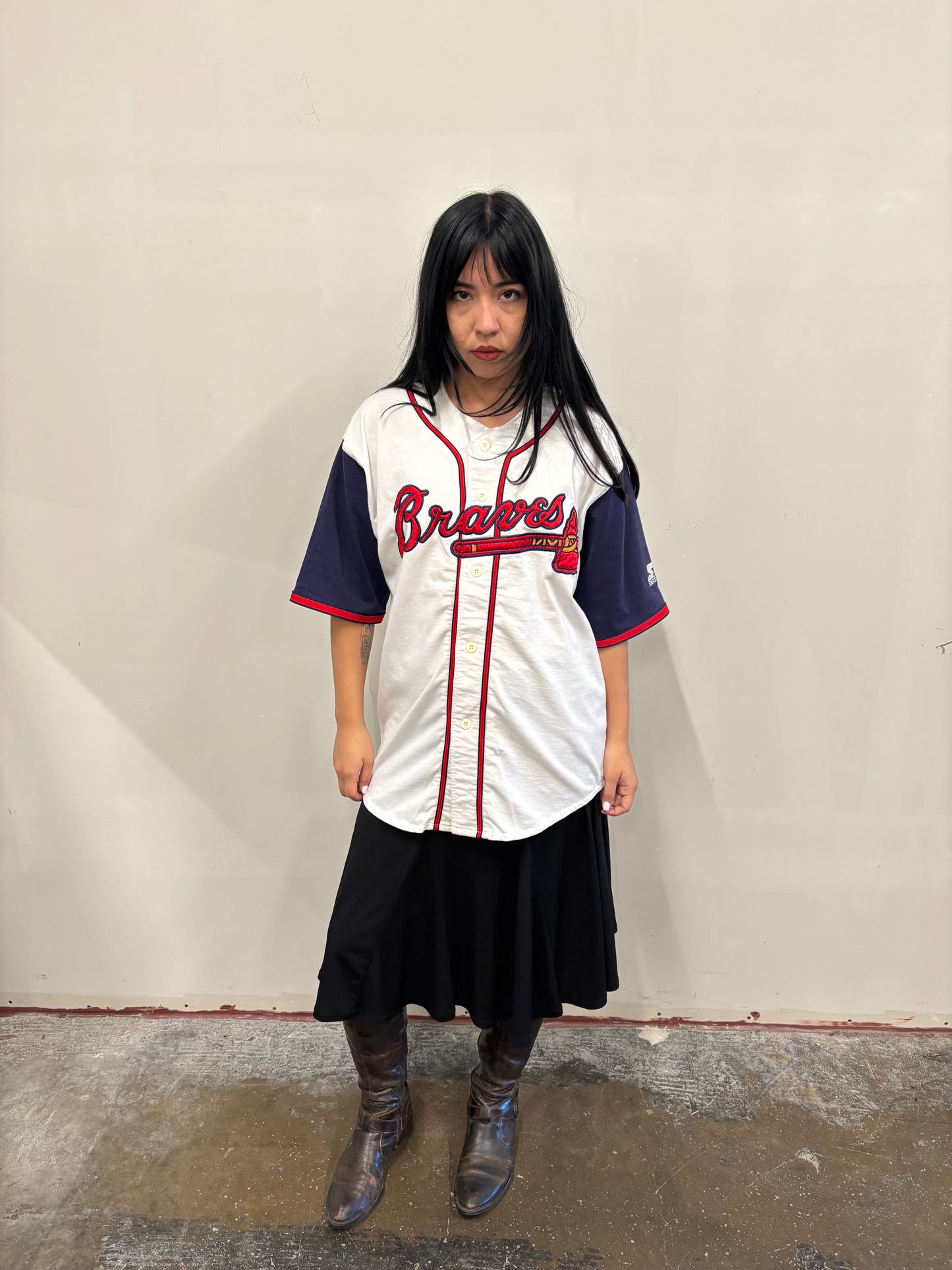 Vintage Atlanta Braves Jersey Shirt