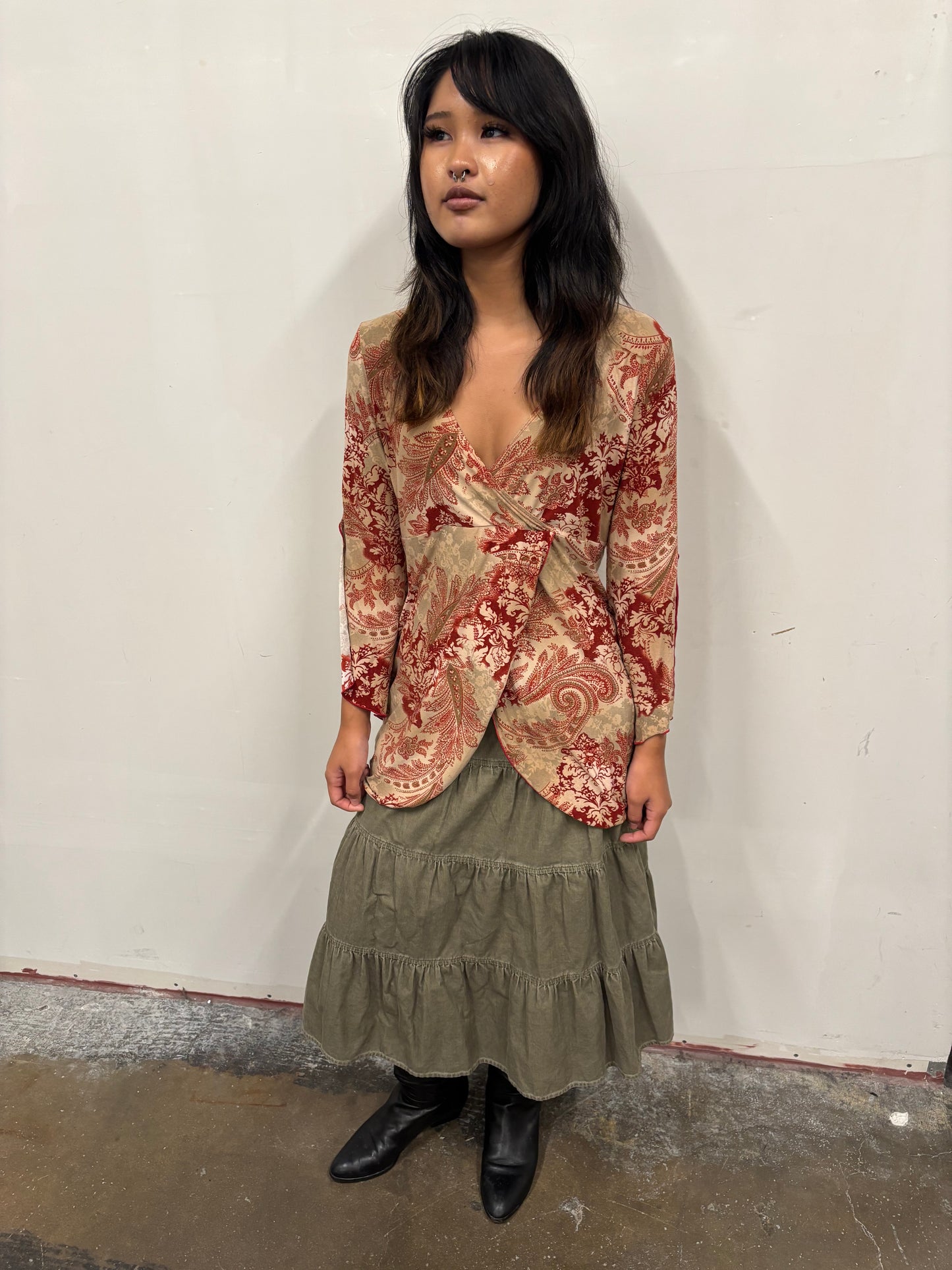 Moa Moa Paisley Top