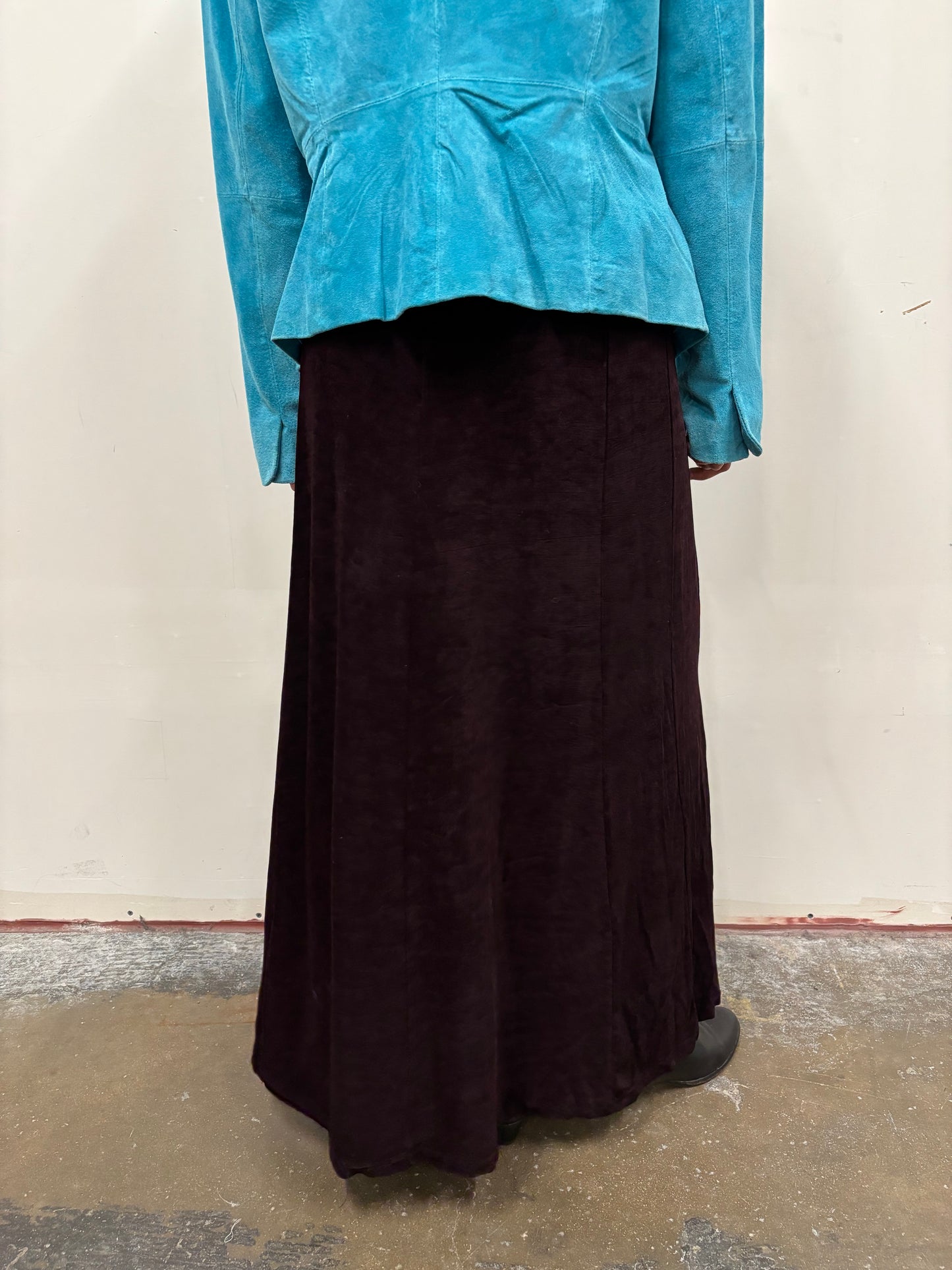 Vintage Western Connection Maroon Skirt