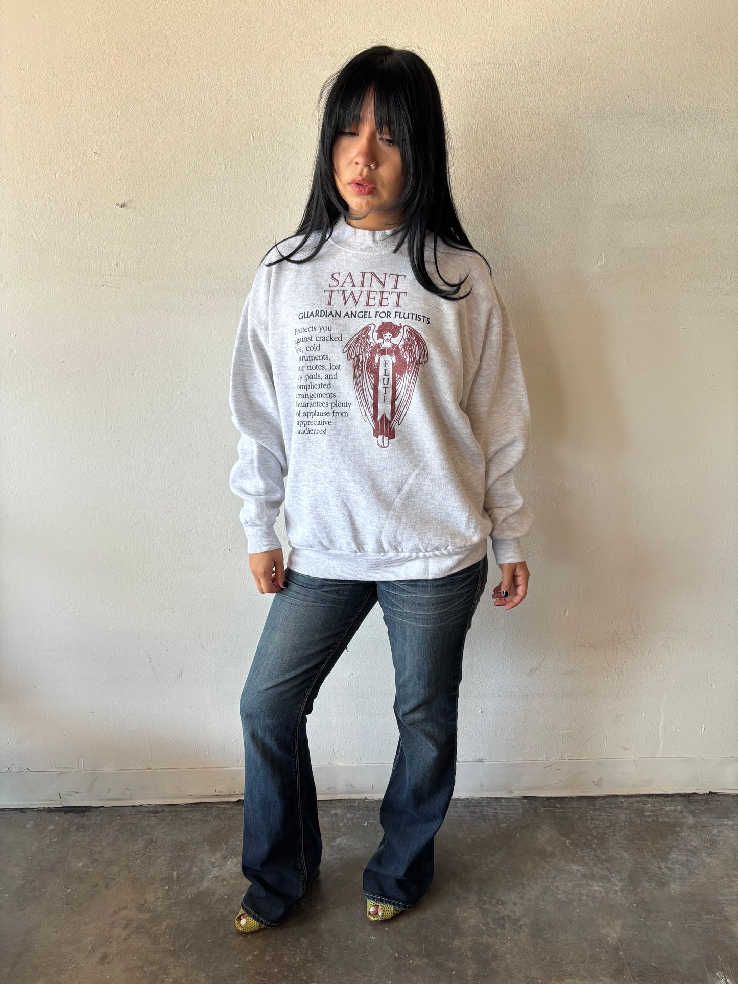 Vintage Saint Tweet Crewneck