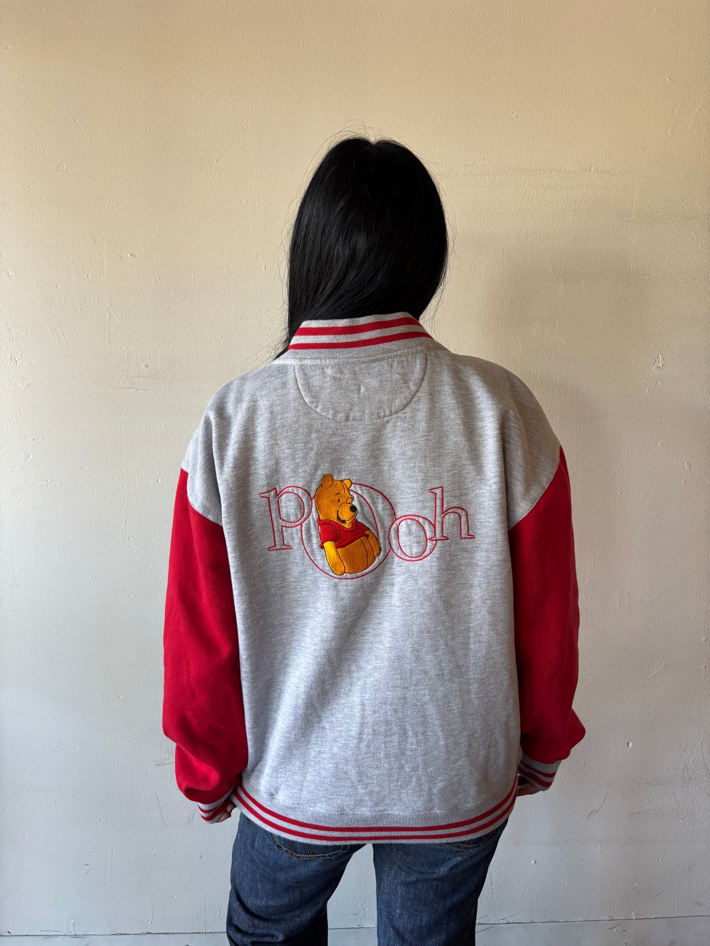 Vintage Pooh Button Up Jacket