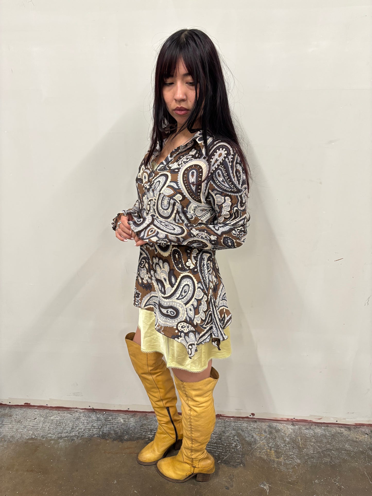 Audrey Talbott Paisley Top