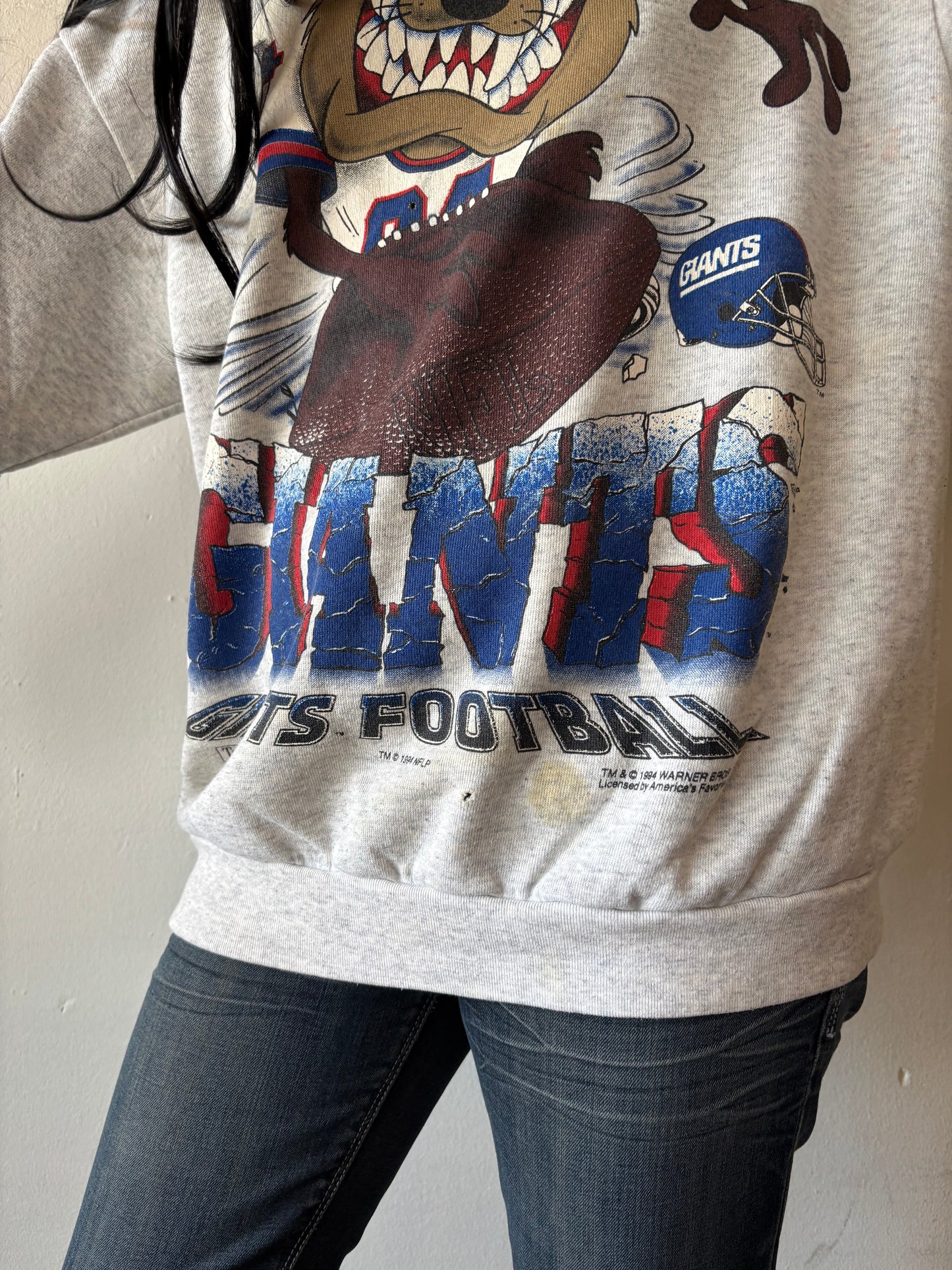 Vintage New York Giants Taz Crewneck