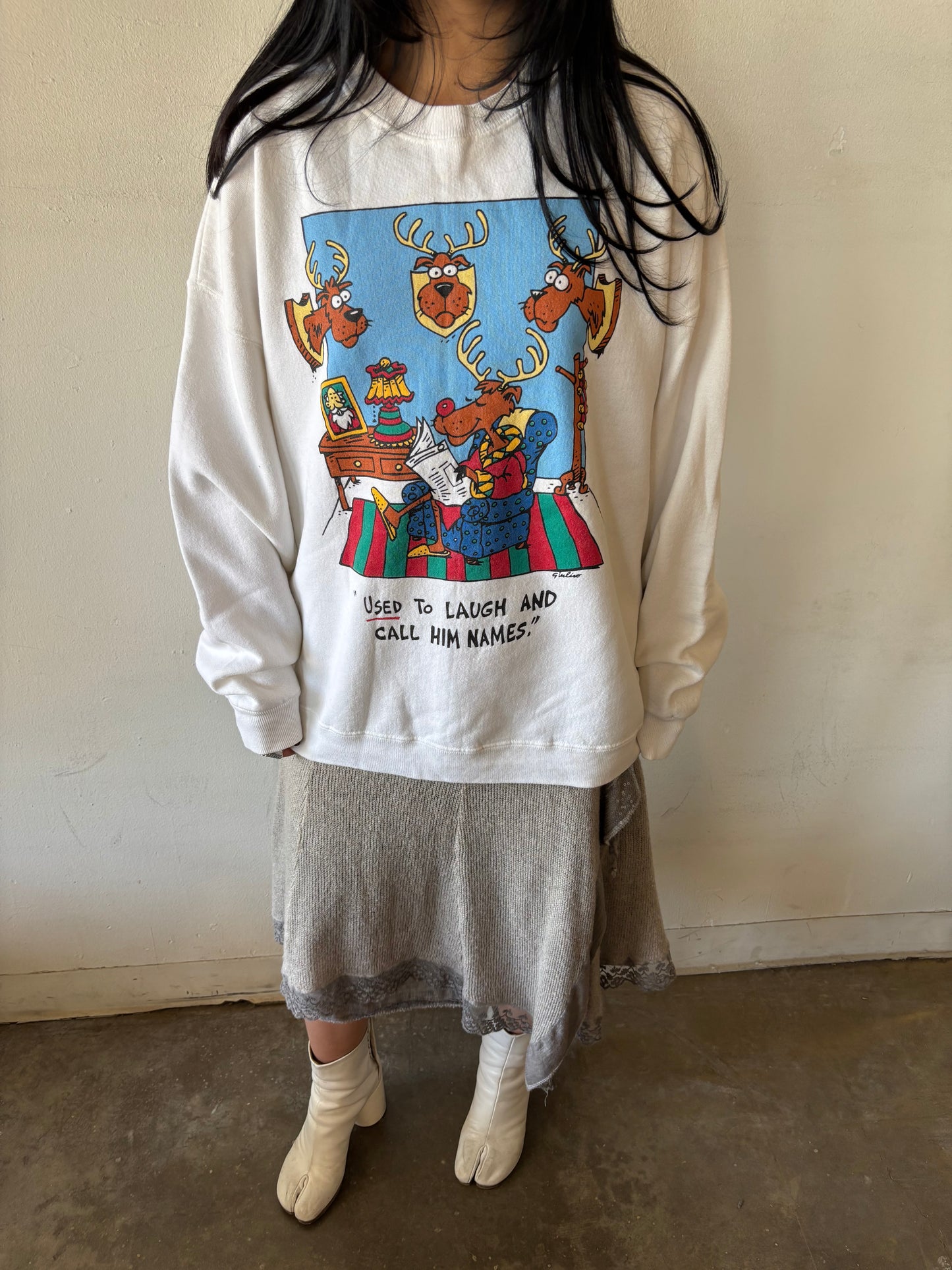 Reindeer Christmas Crewneck