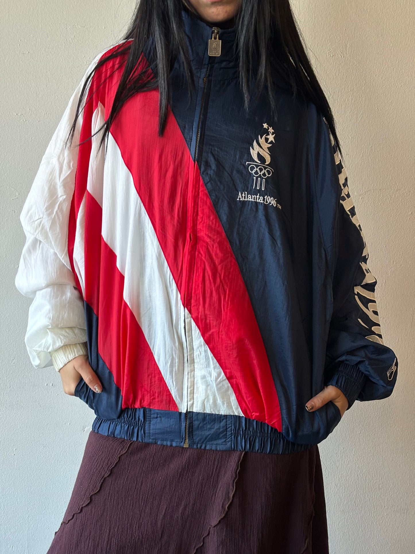 Vintage 1996 Atlanta Starter Olympics Windbreaker