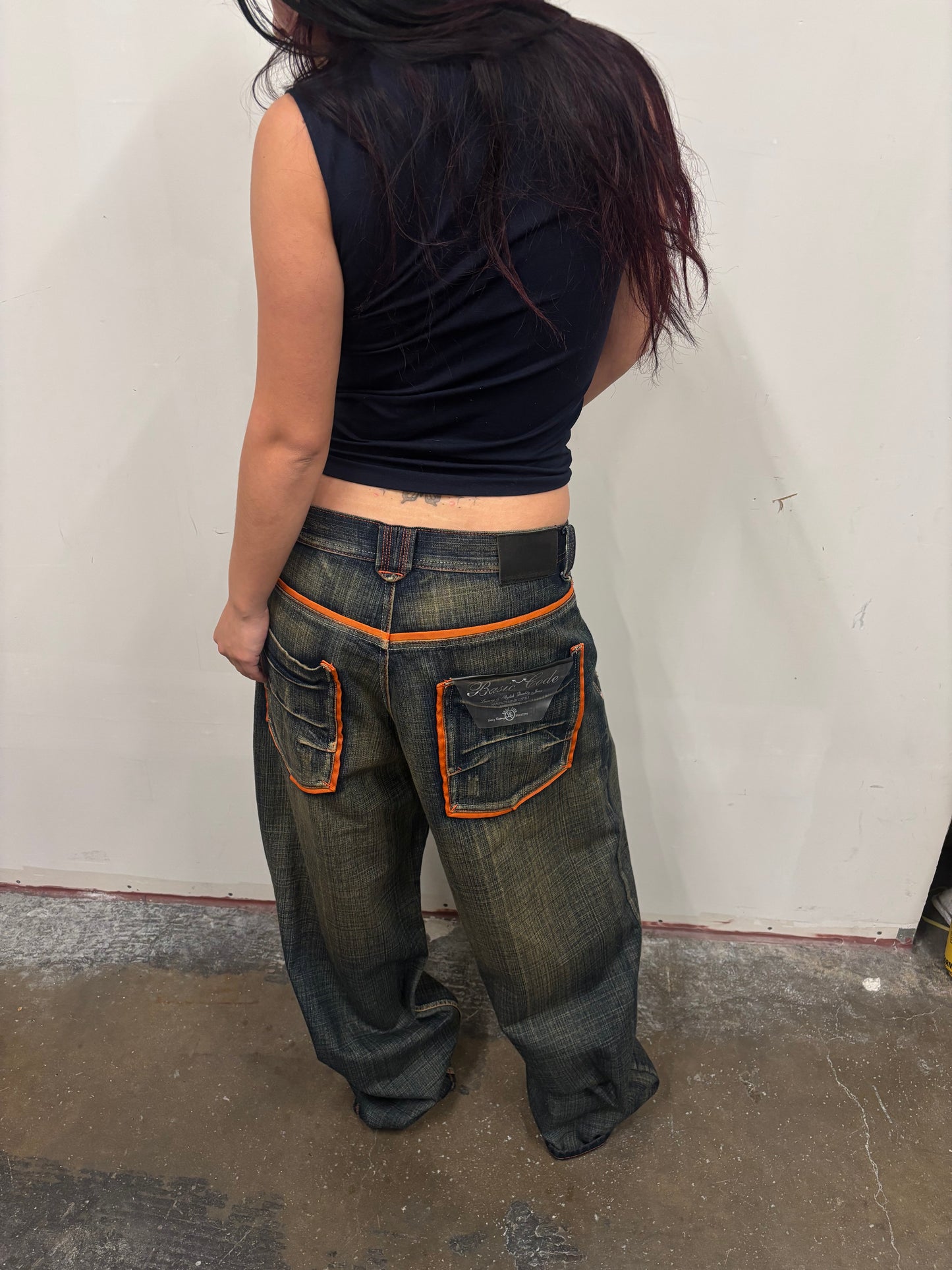 Vintage Basic Code Denim Jeans