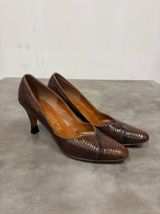 Vintage Thos Cort LTD Brown Heels