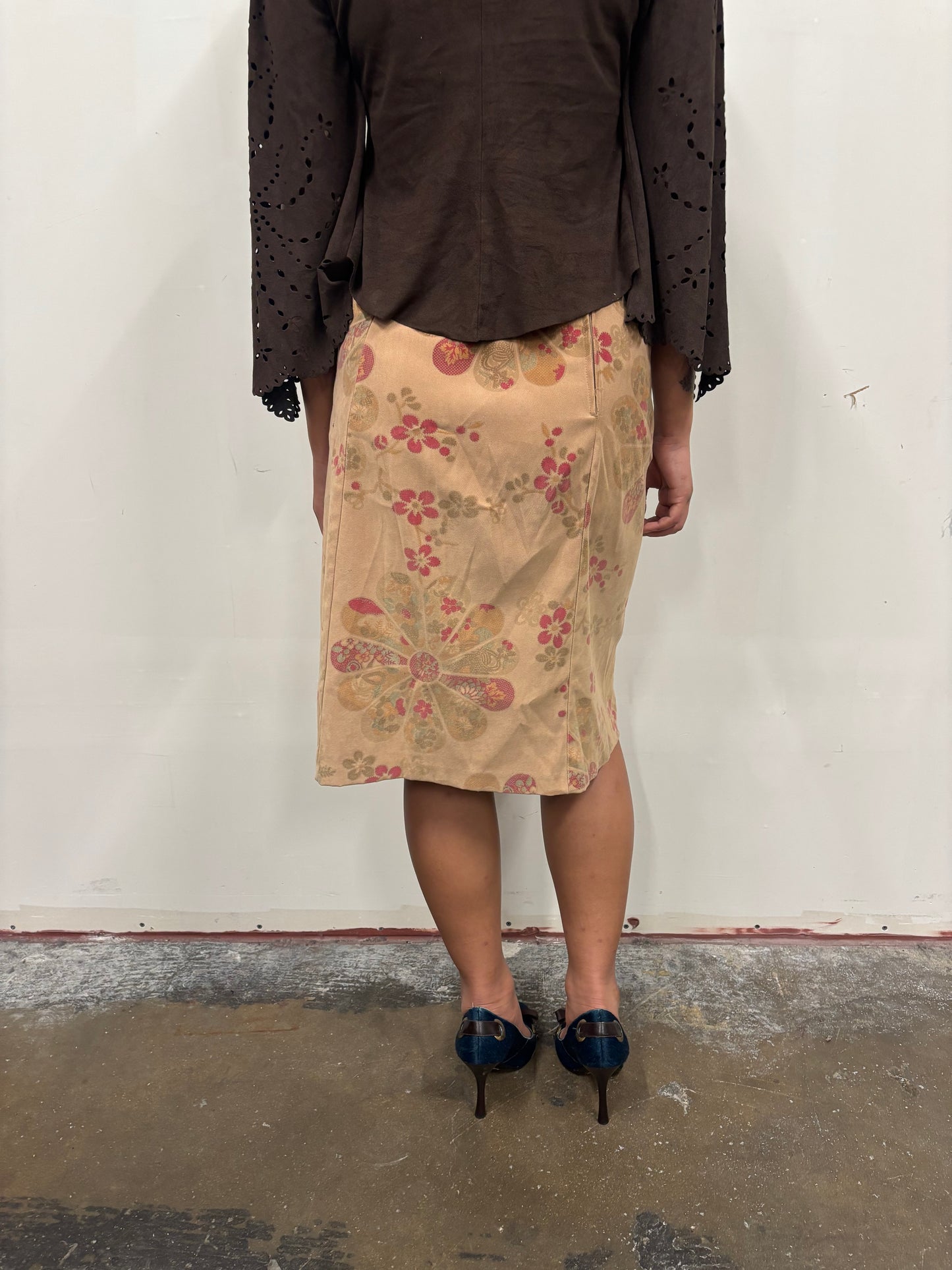 Vintage Paisley Skirt