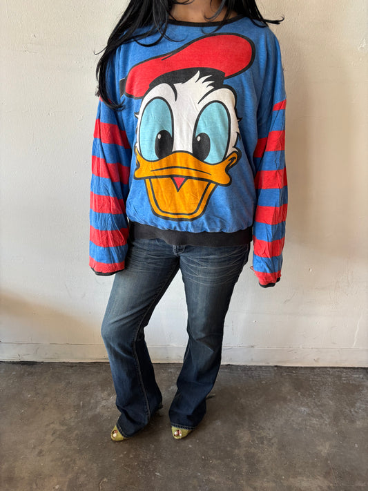 Vintage Donald Duck Reversible Crewneck
