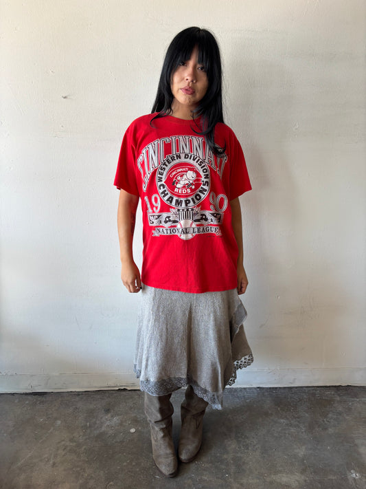 Vintage Cincinnati Reds Western Division Champions Shirt