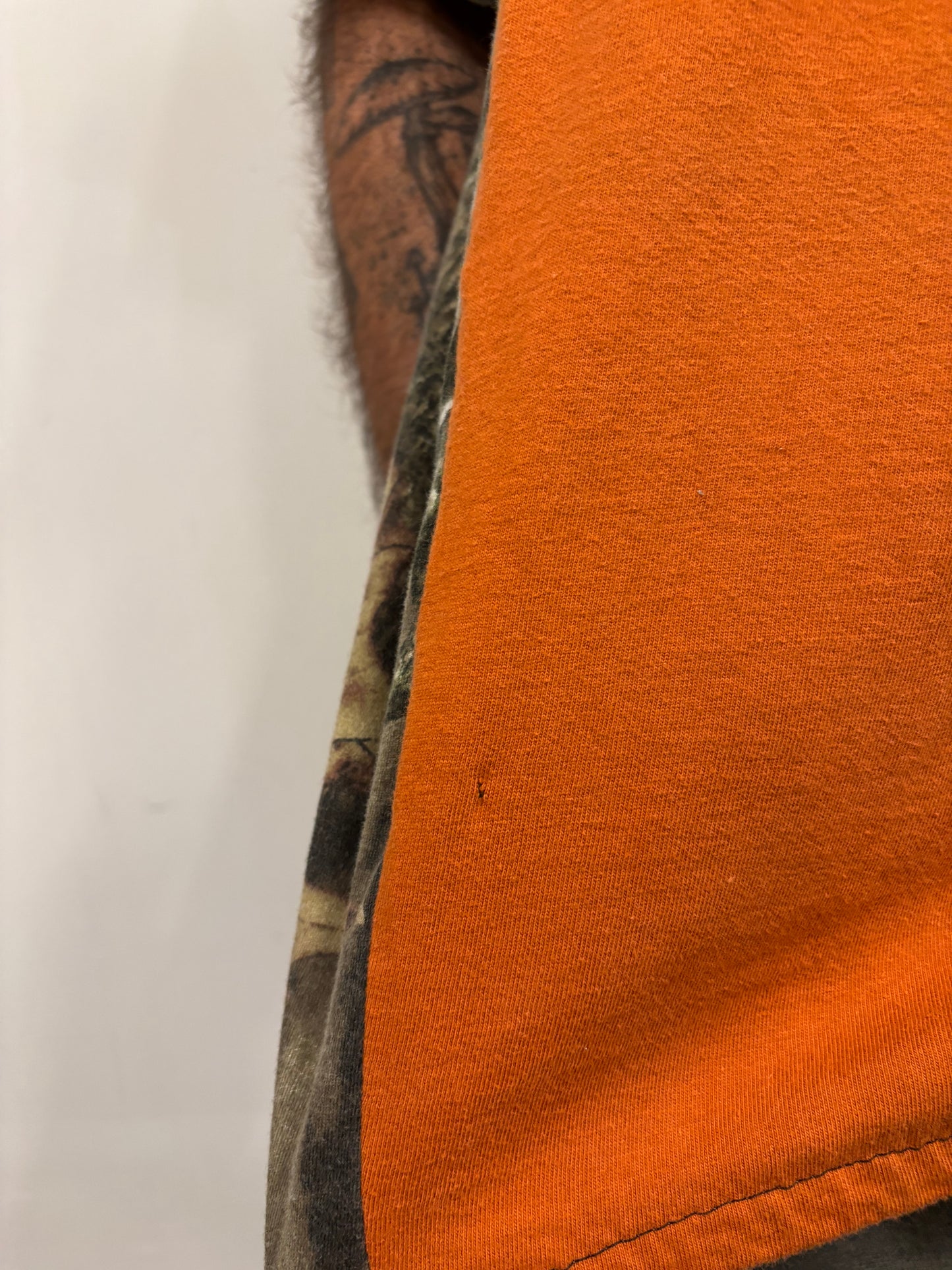Reworked Harley Davidson Camo Shirt