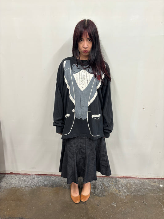 Vintage Tuxedo Shirt