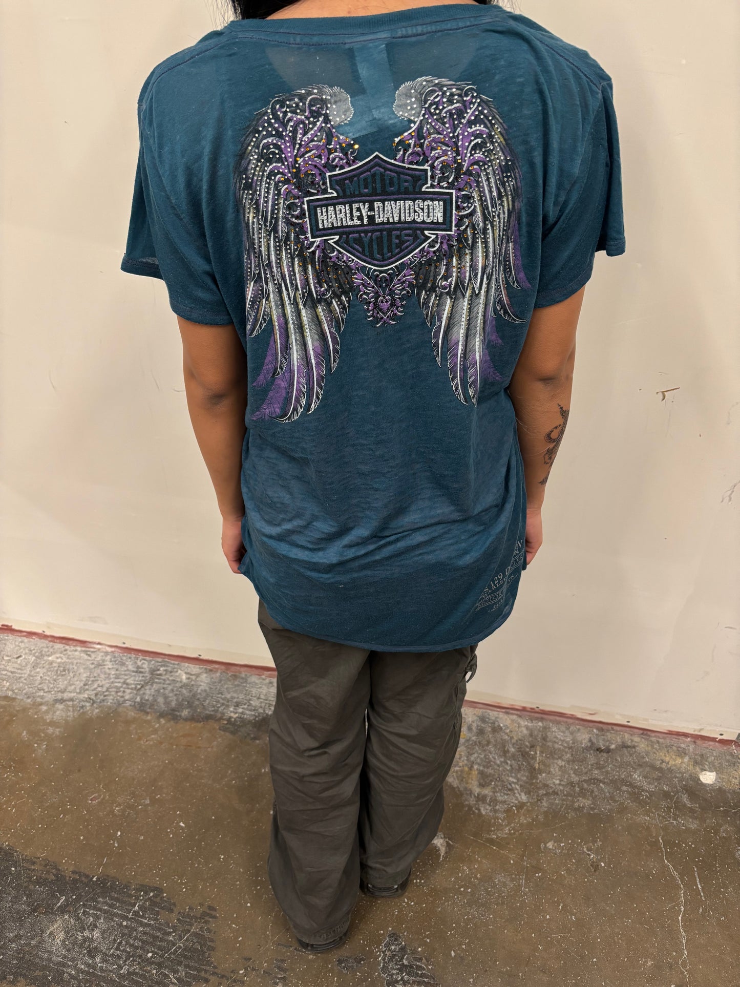 Harley Davidson Wings Top