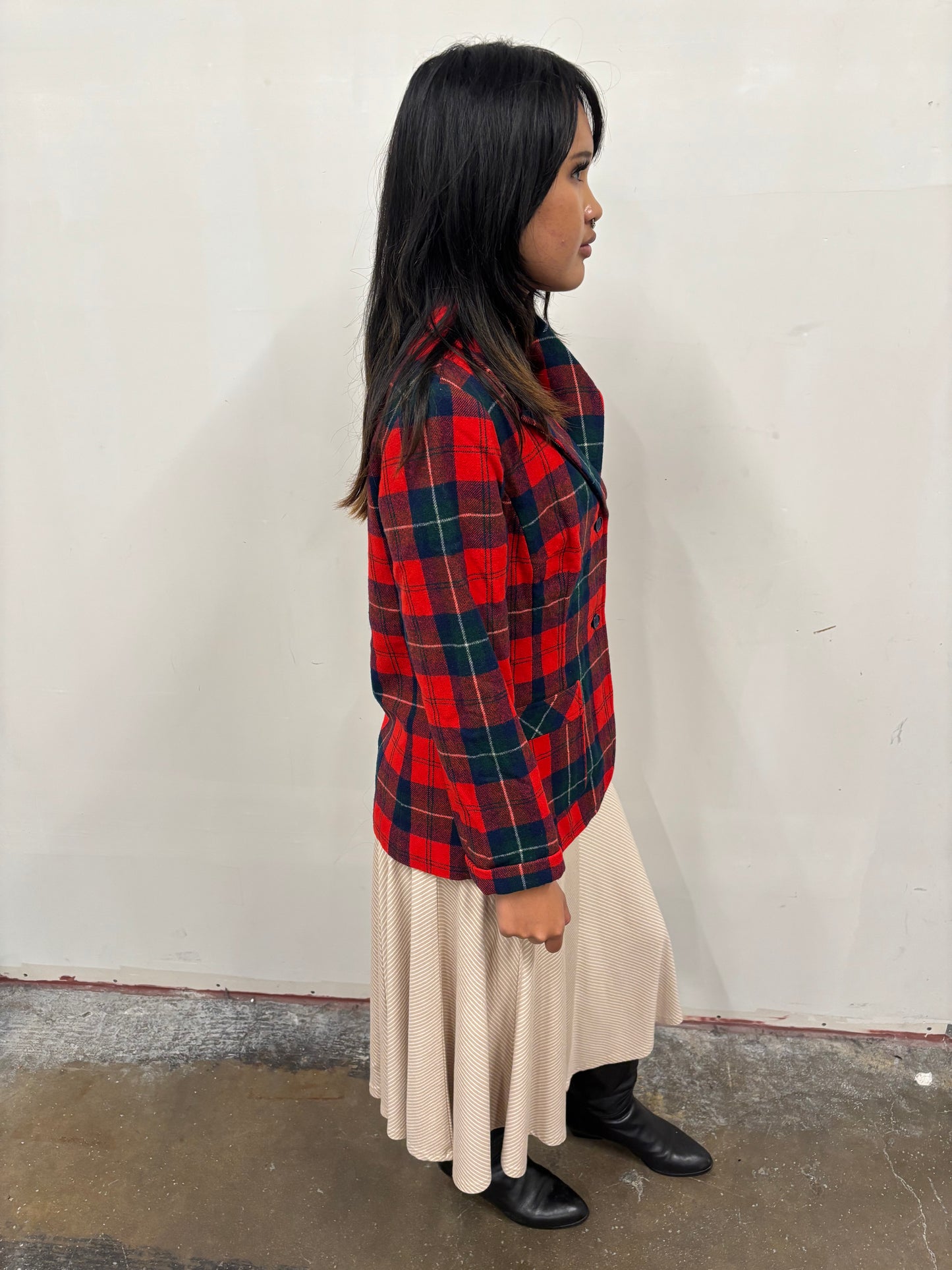 Vintage Pendleton Plaid Jacket