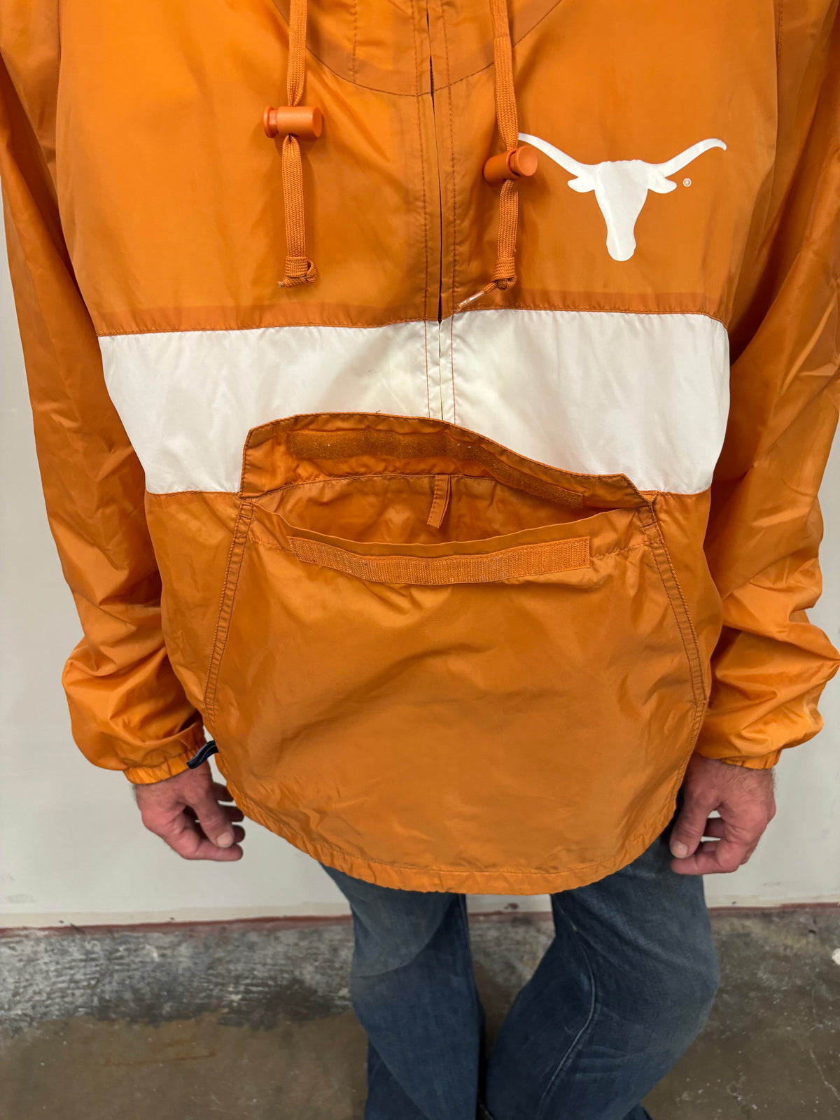 Vintage Texas Longhorns Windbreaker