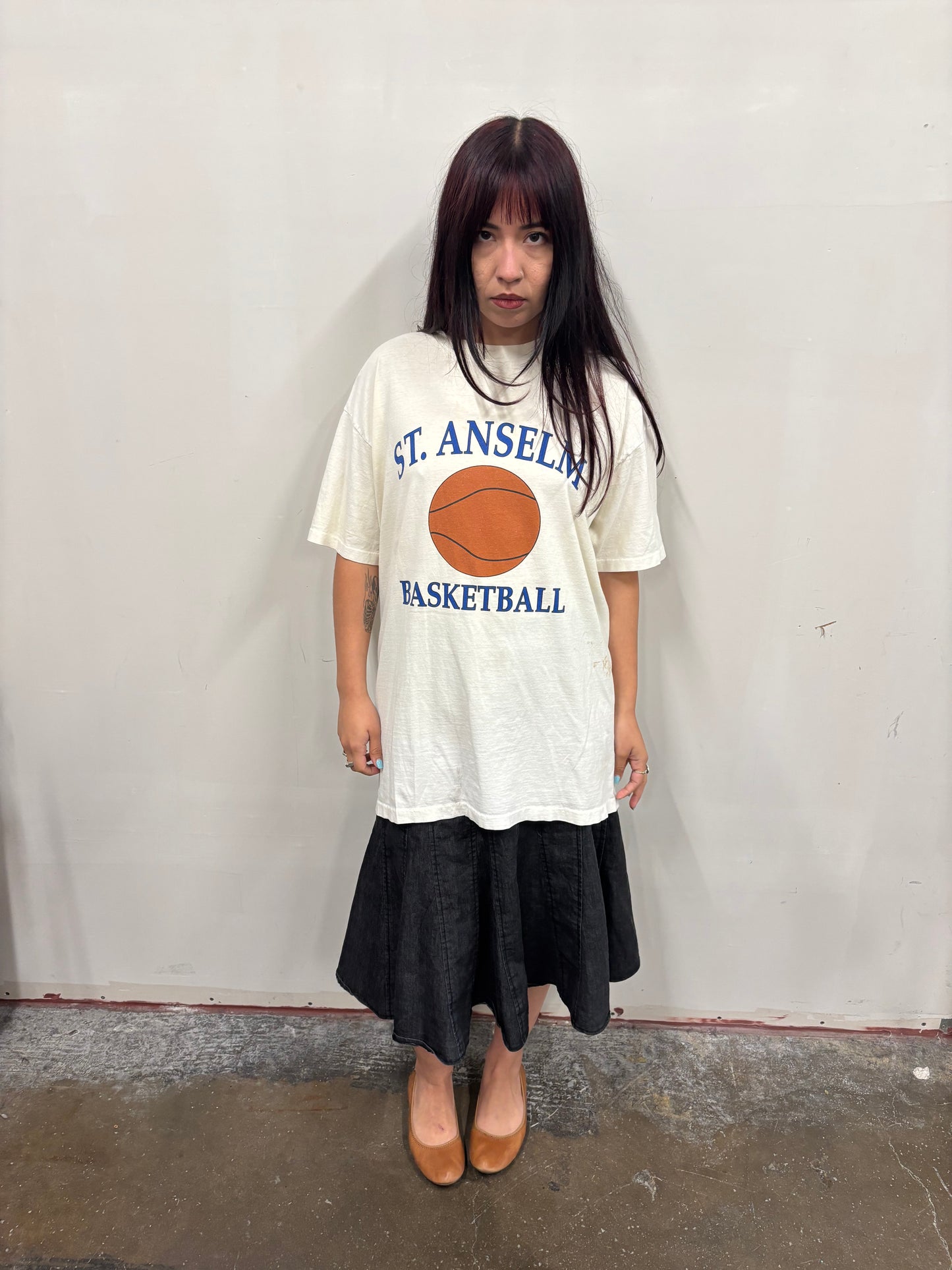 Vintage St. Anselm Basketball Shirt