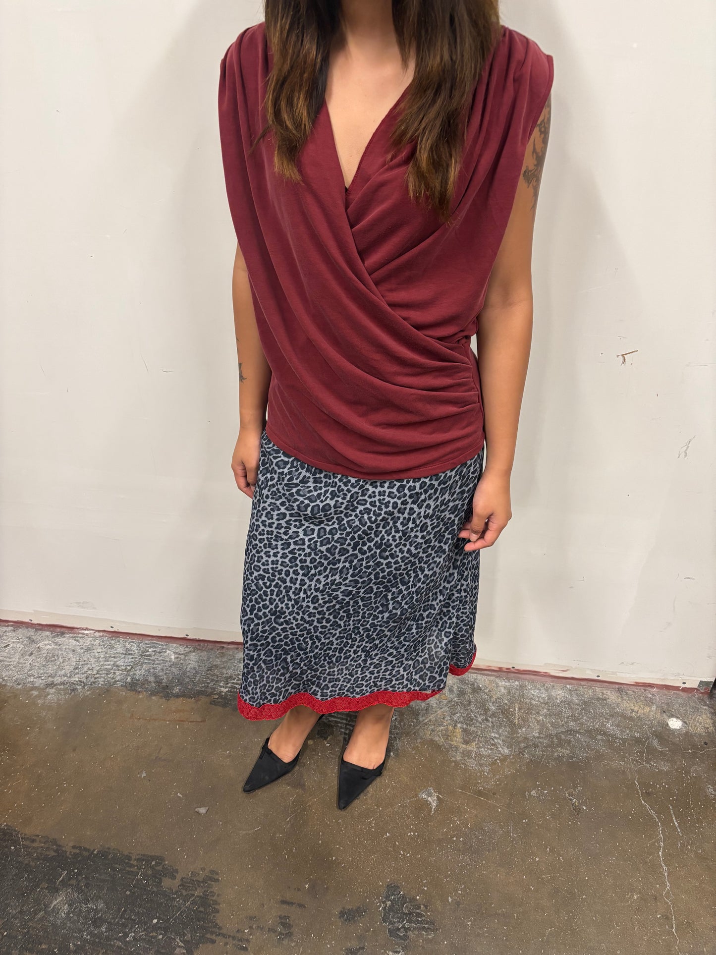 Banana Republic Maroon Top