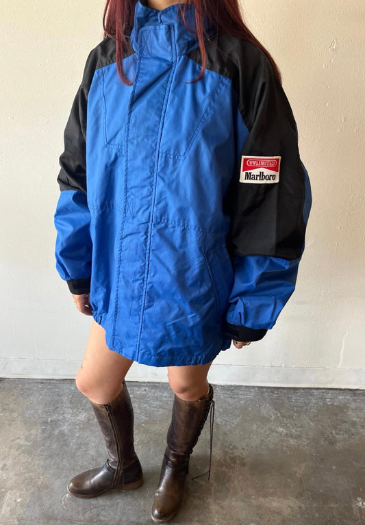 Vintage Marlboro Windbreaker Jacket