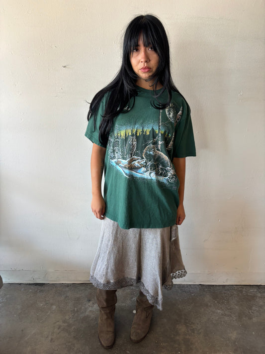 Vintage Alaska Wolves Shirt