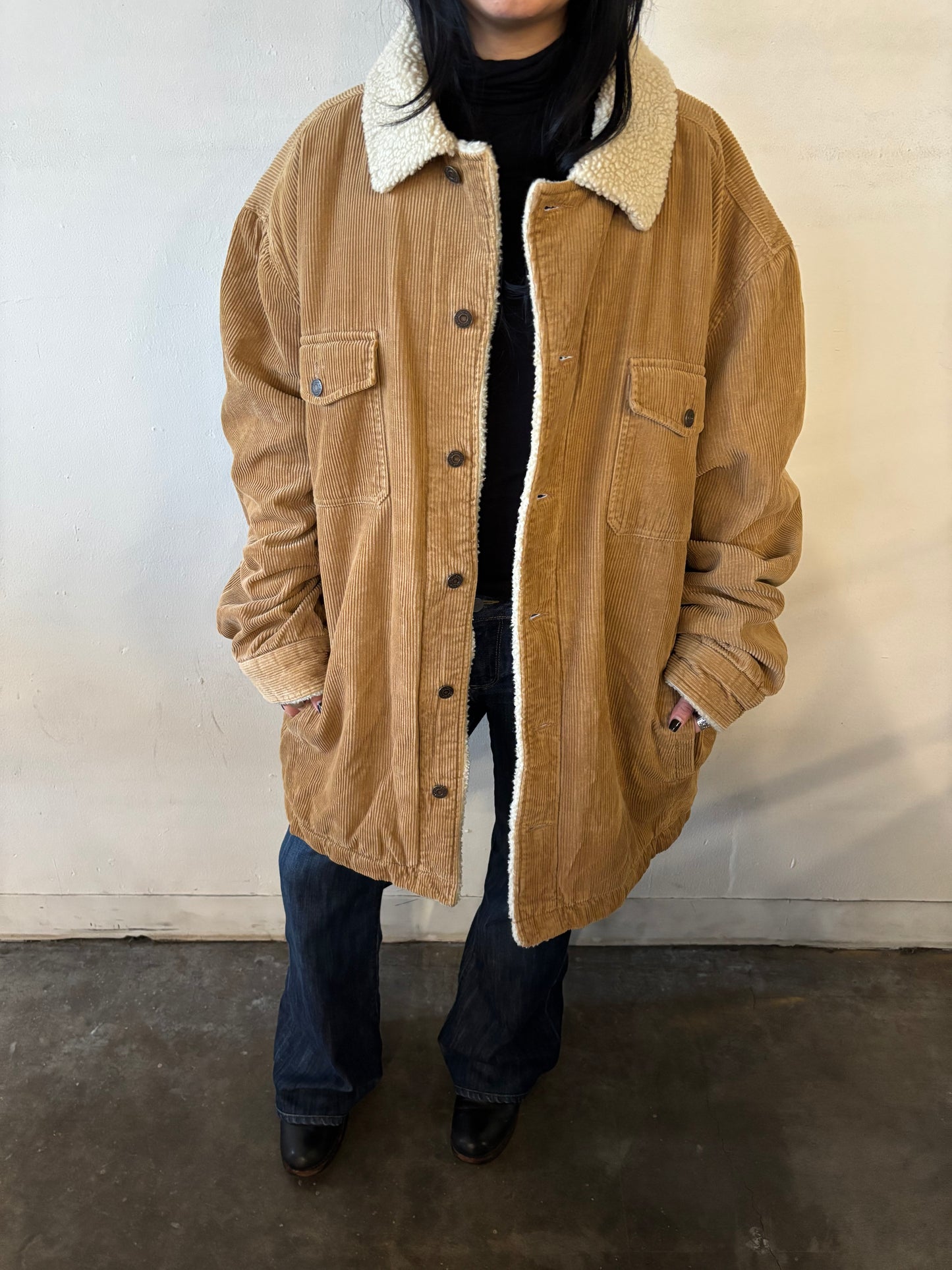 Vintage Gap Tan Corduroy Jacket