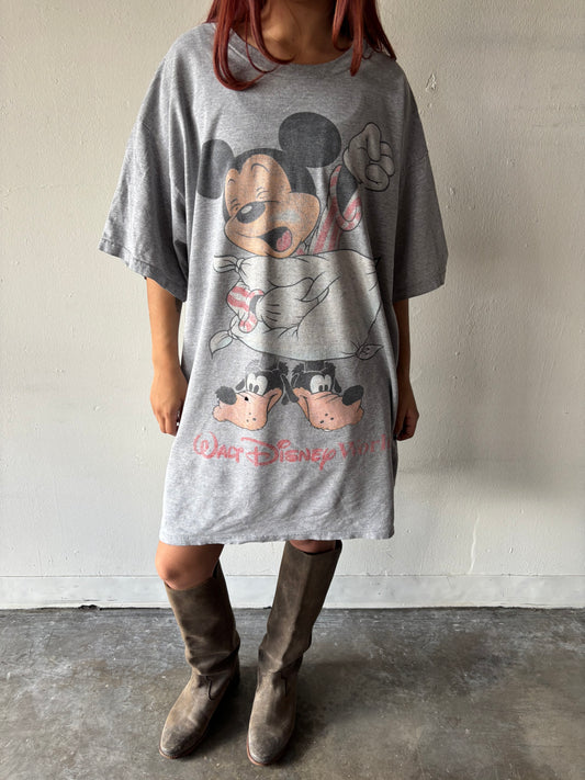 Vintage Mickey Mouse Sleeping Shirt