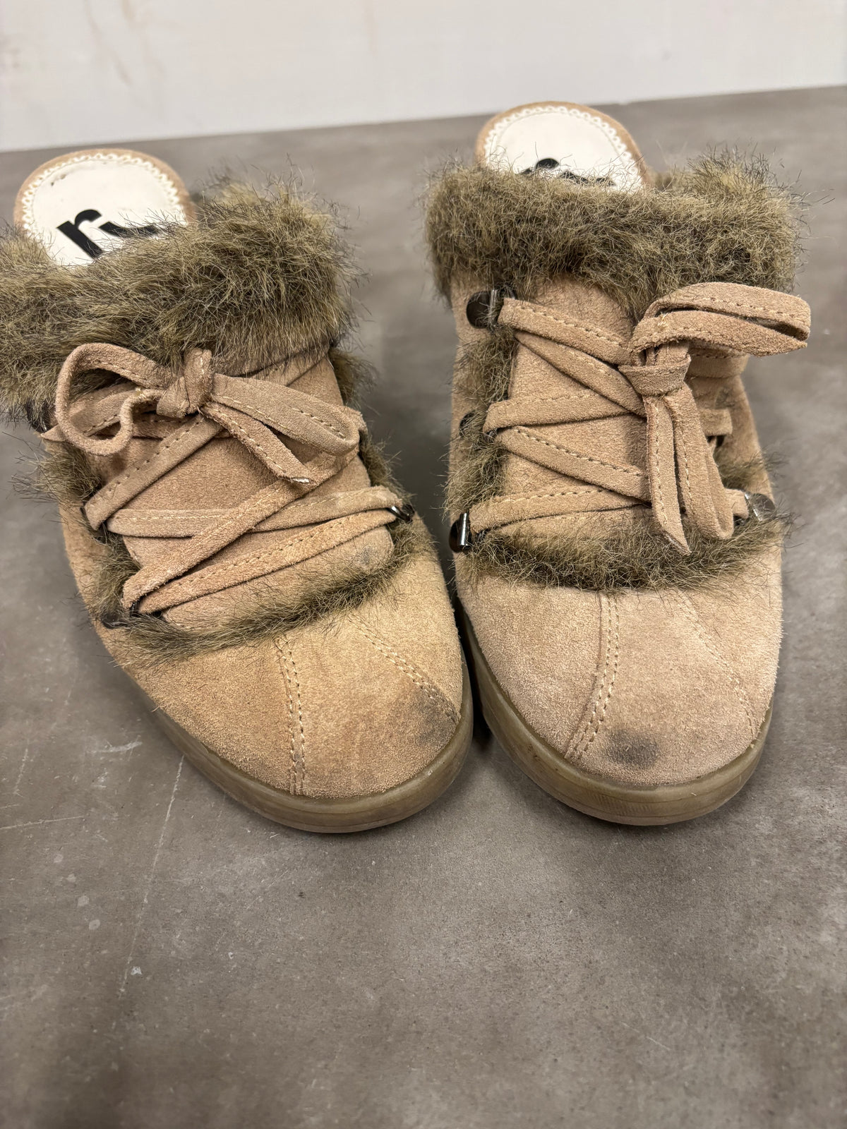 Vintage Report Fur Kitten Heels