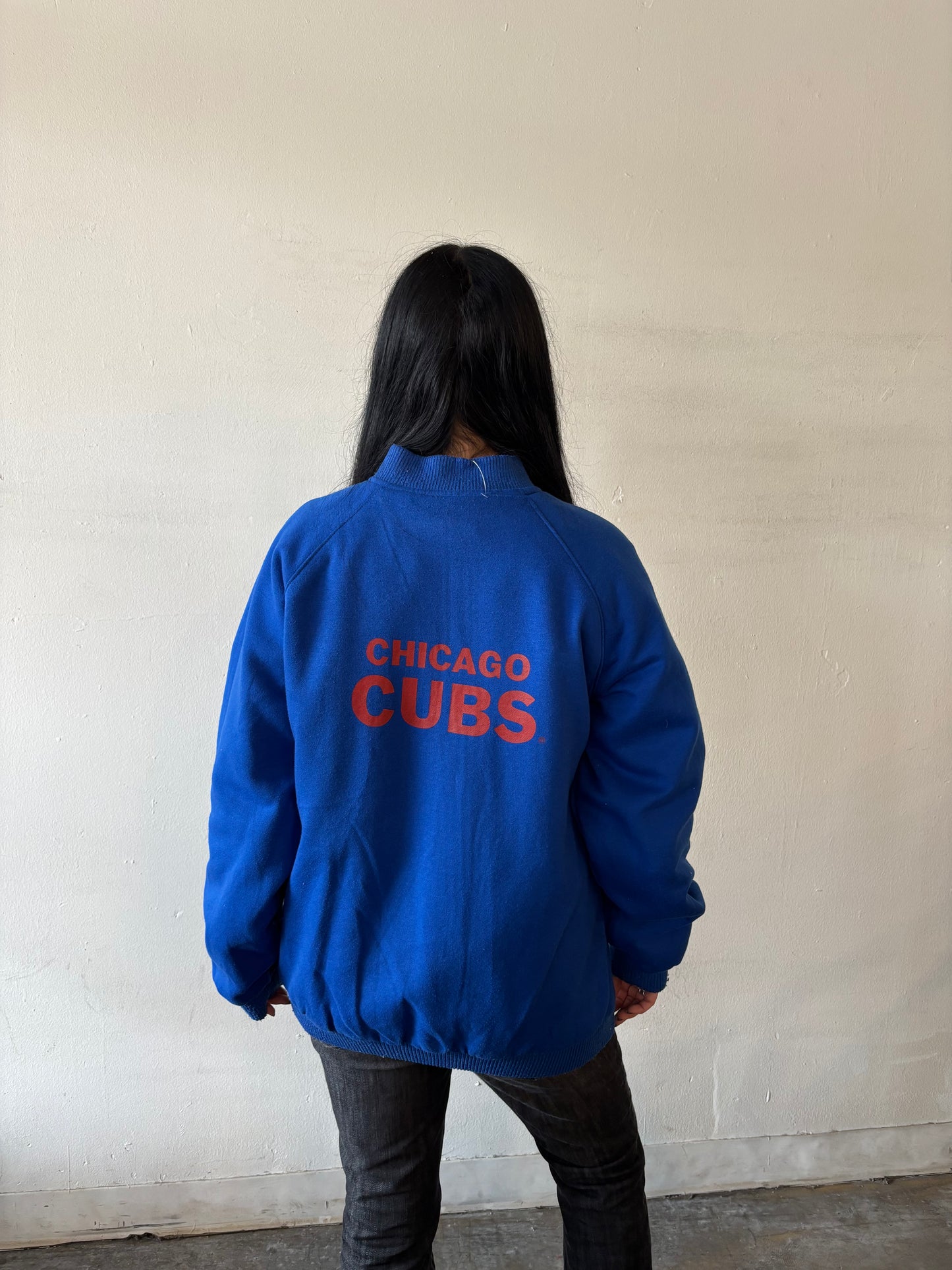 Vintage Chicago Cubs Reversible Jacket