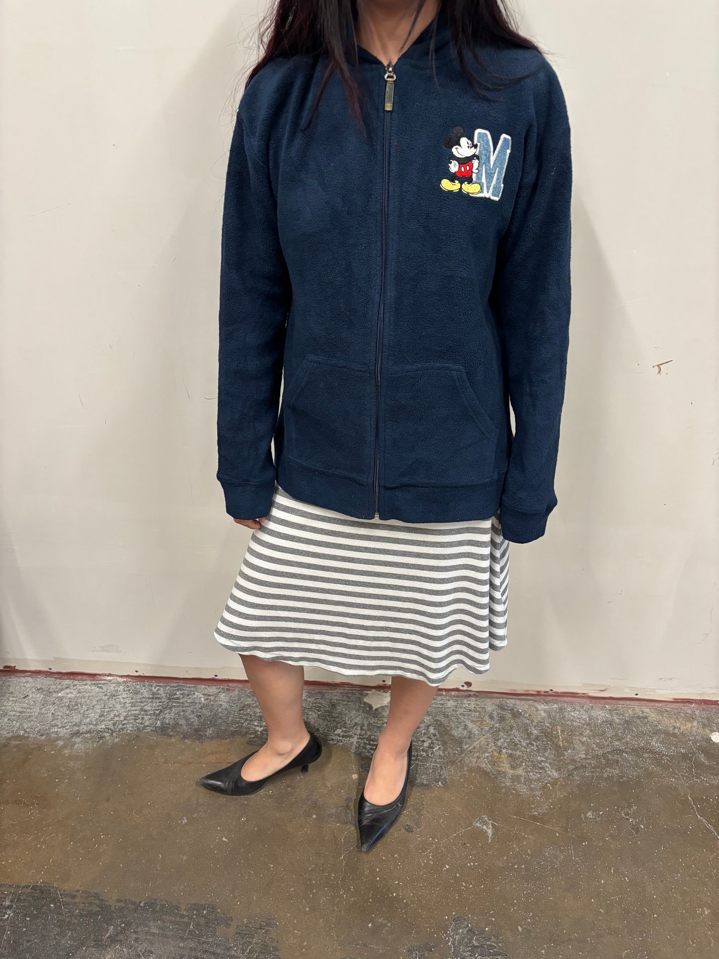Vintage Mickey Mouse Fleece Hoodie