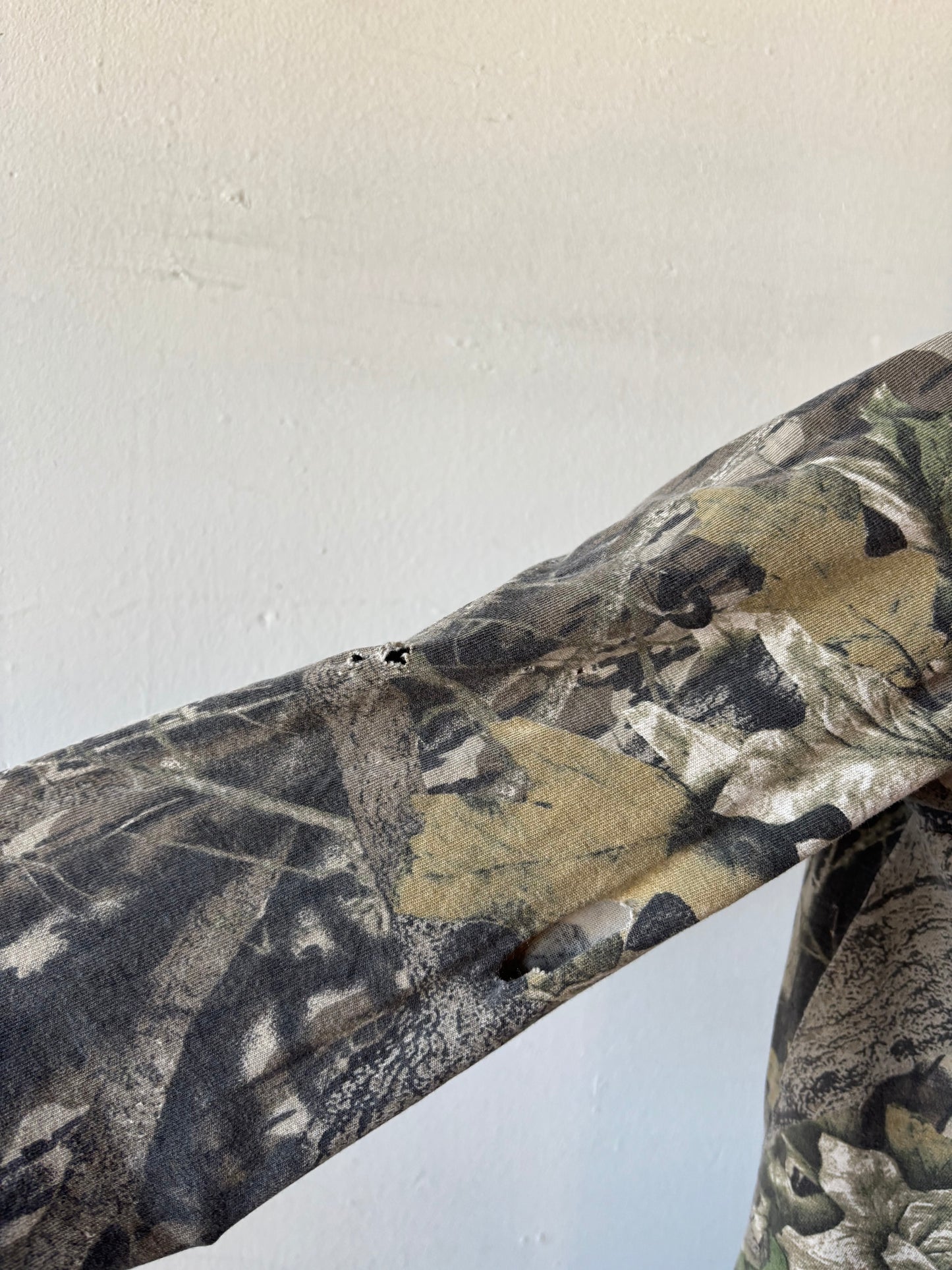 Reworked Harley Davidson Camo Shirt