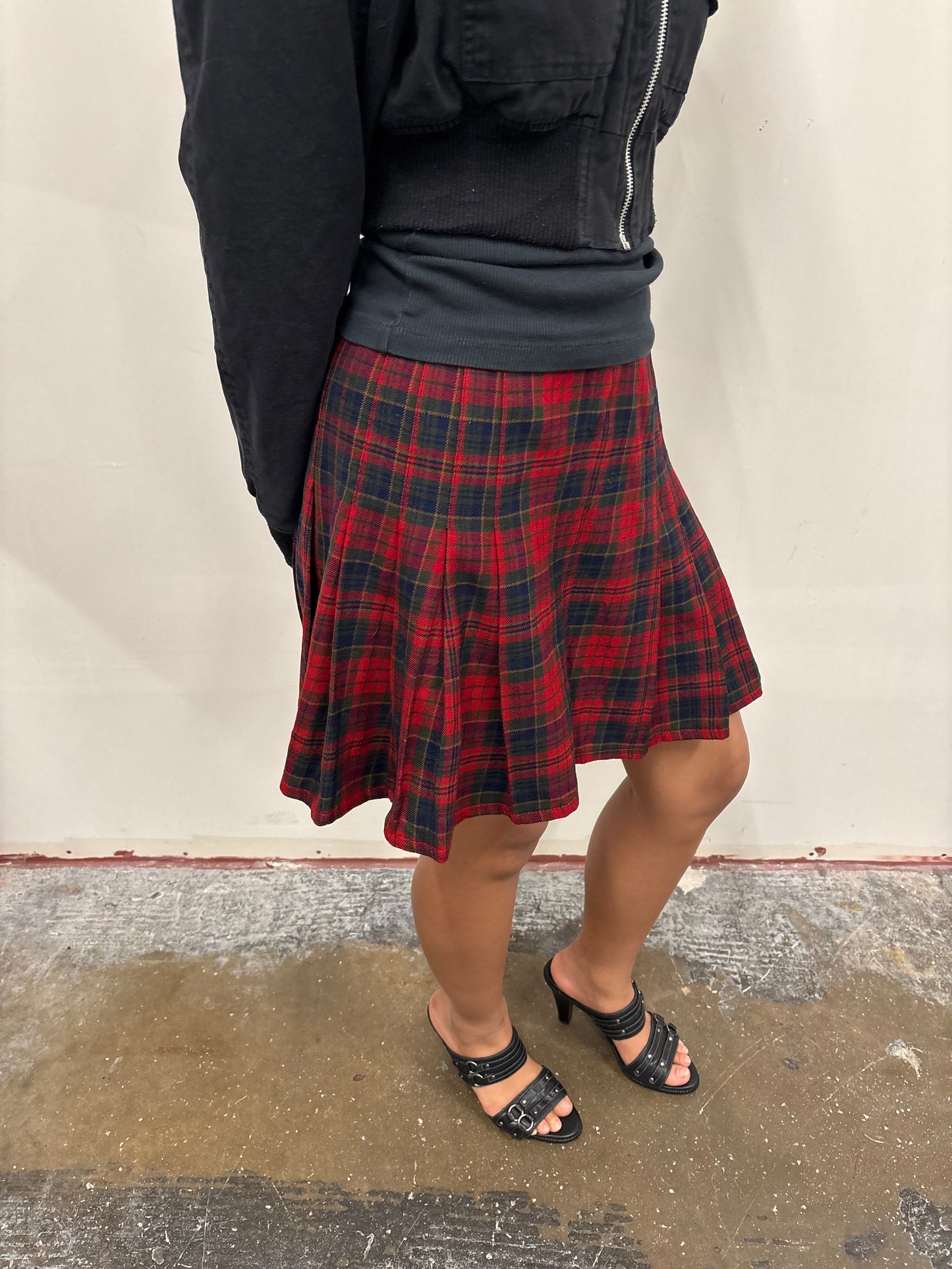 Pendleton Plaid Skirt