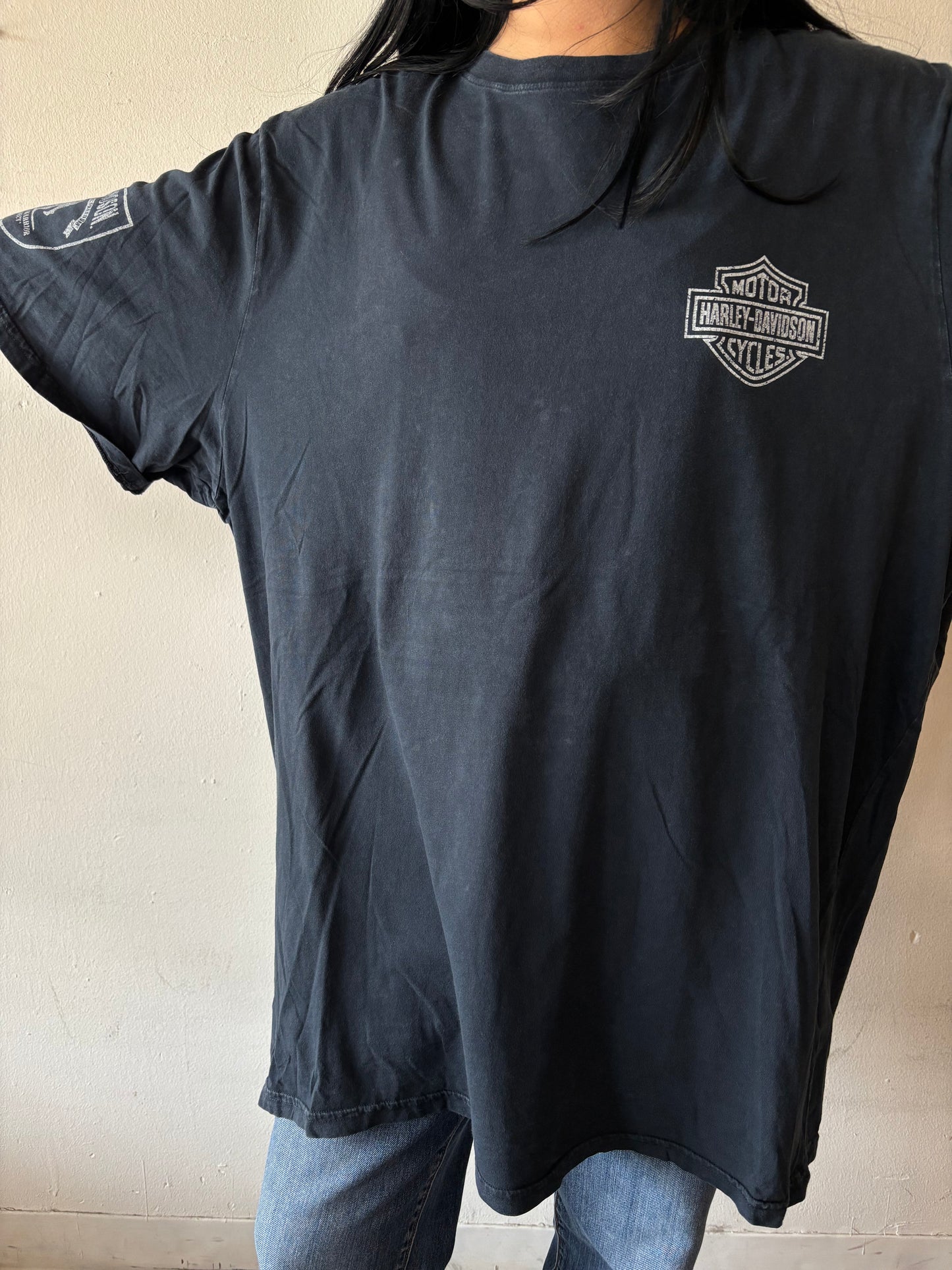 Vintage Harley Davidson Warrior Project Shirt