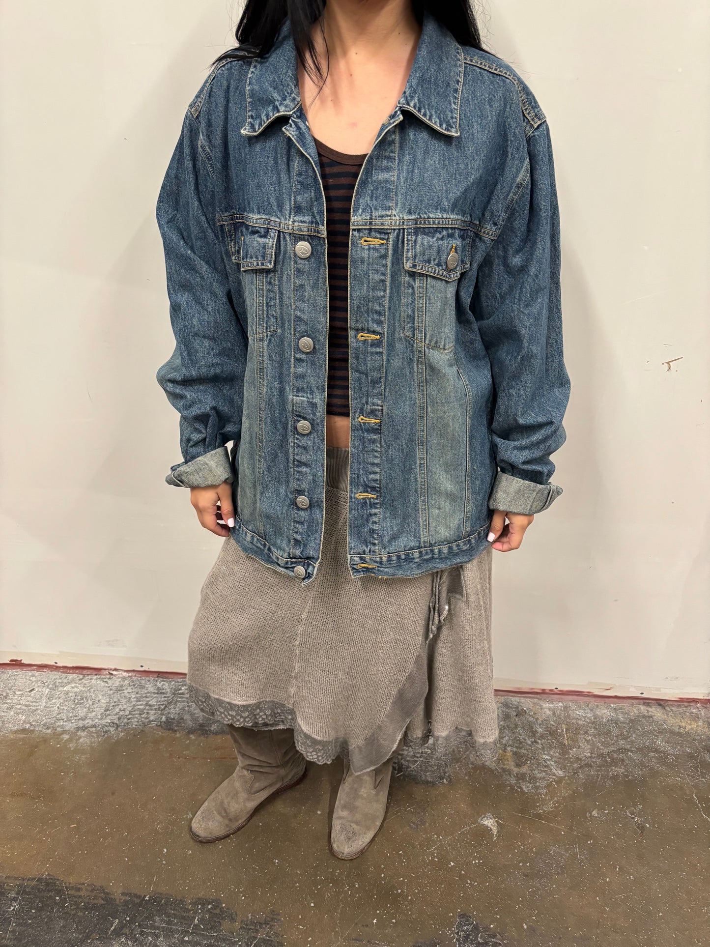 Vintage Grumpy Denim Jacket