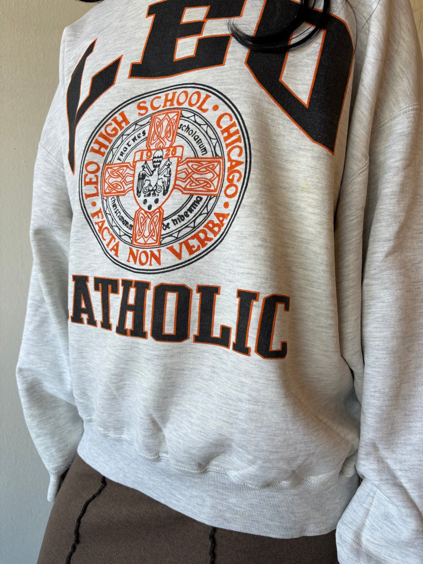 Vintage Leo High School Crewneck