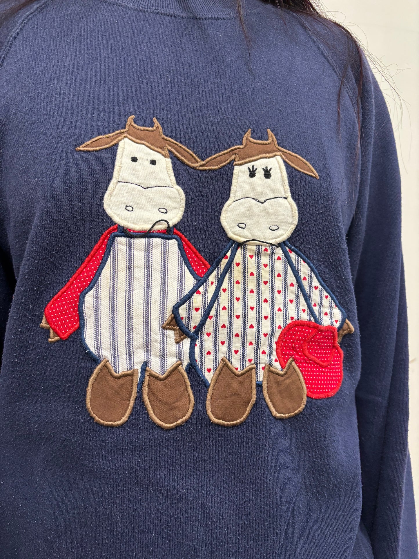 Vintage Cows Crewneck