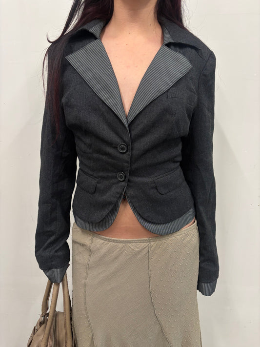 Rampage Layered Blazer